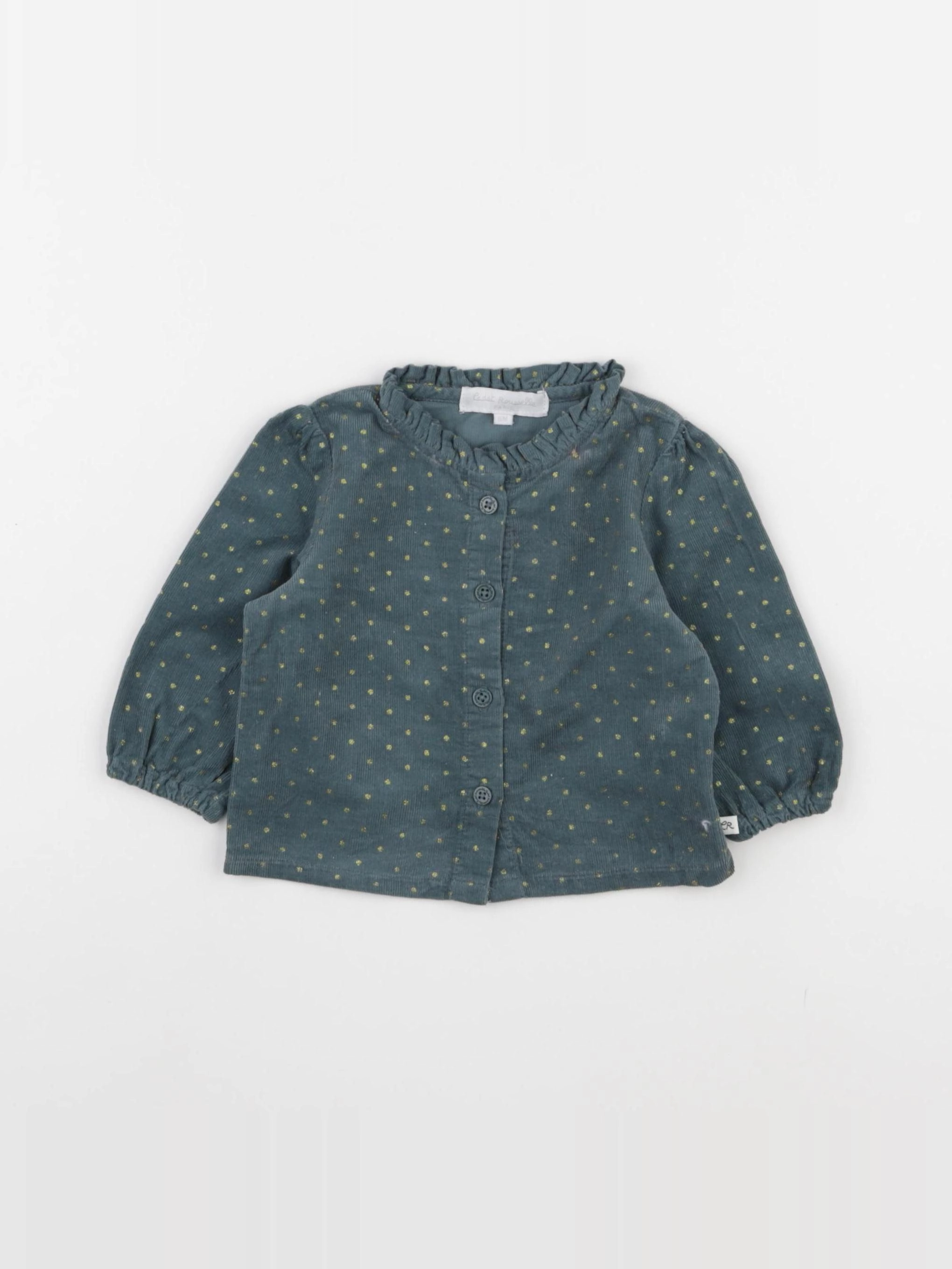 Cadet Rousselle - blouse vert - 6 mois