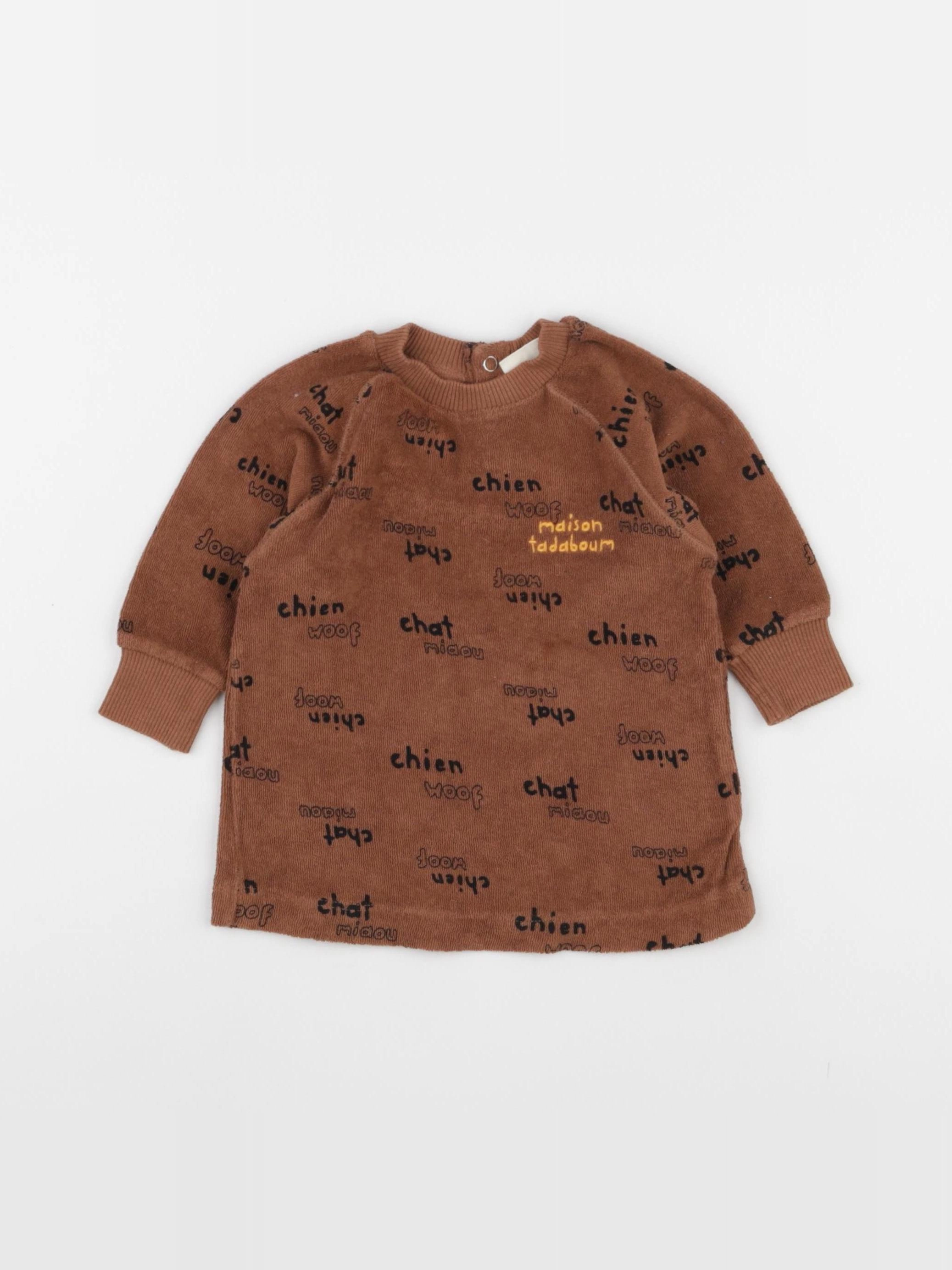 Maison Tadaboum - robe marron - 6 mois