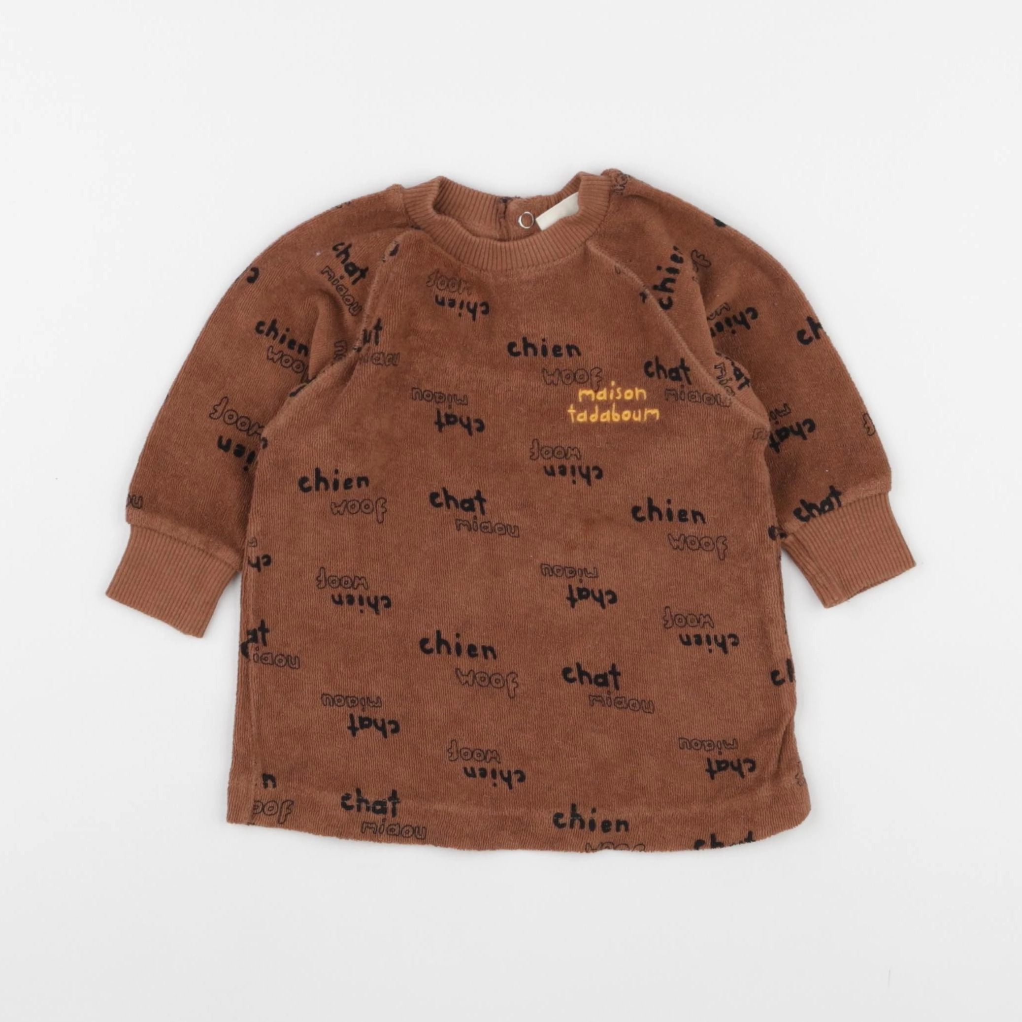 Maison Tadaboum - robe marron - 6 mois