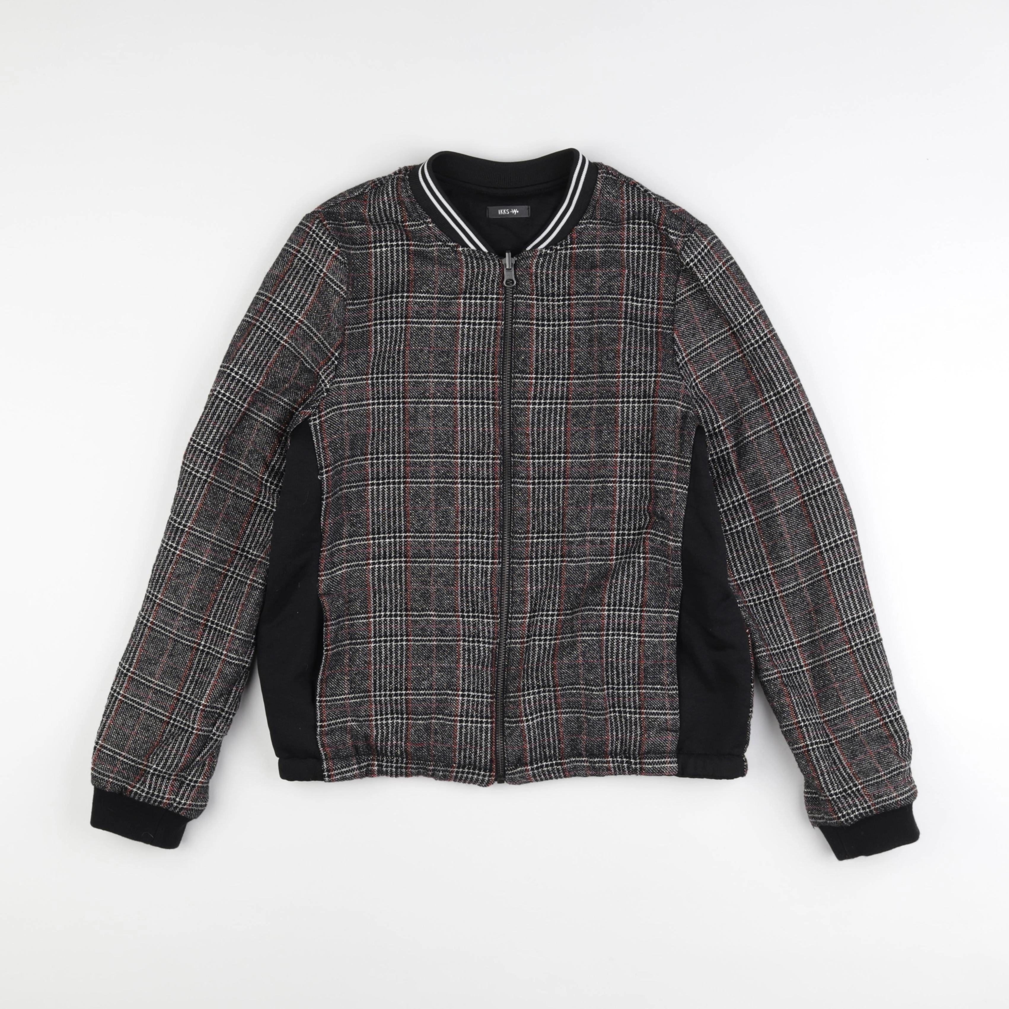 IKKS - veste réversible noir - 16 ans
