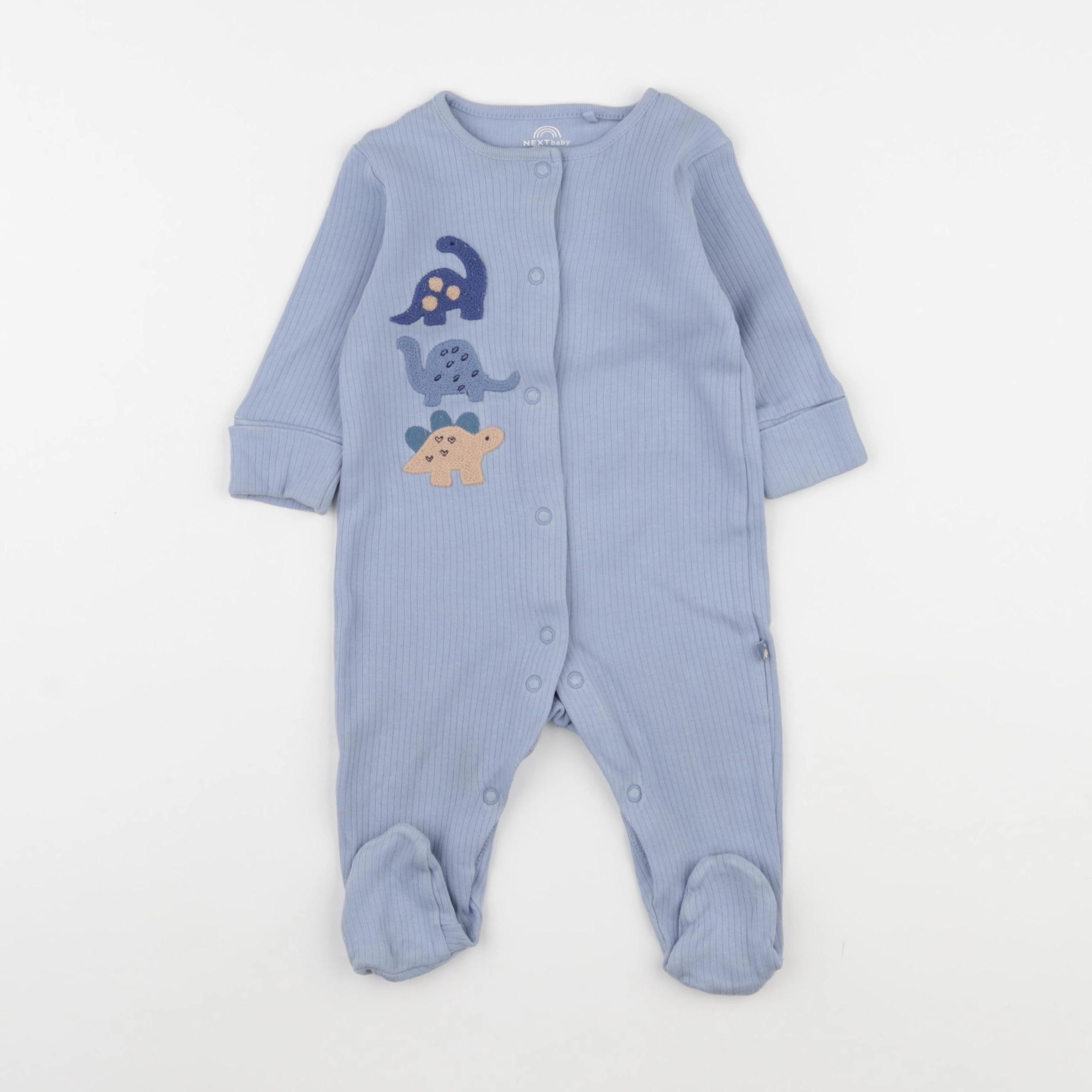Next - pyjama coton bleu - 3/6 mois