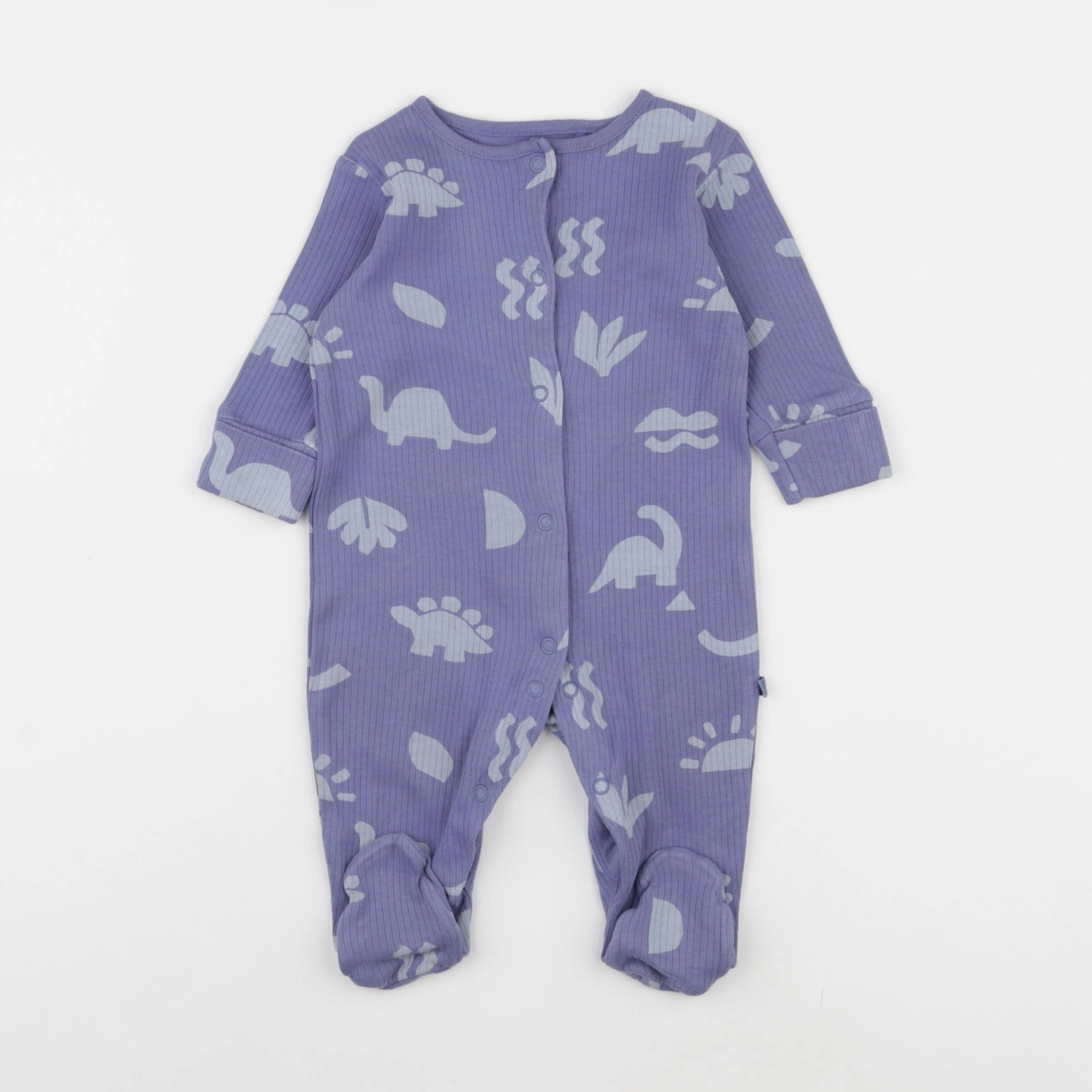 Next - pyjama coton violet - 3/6 mois