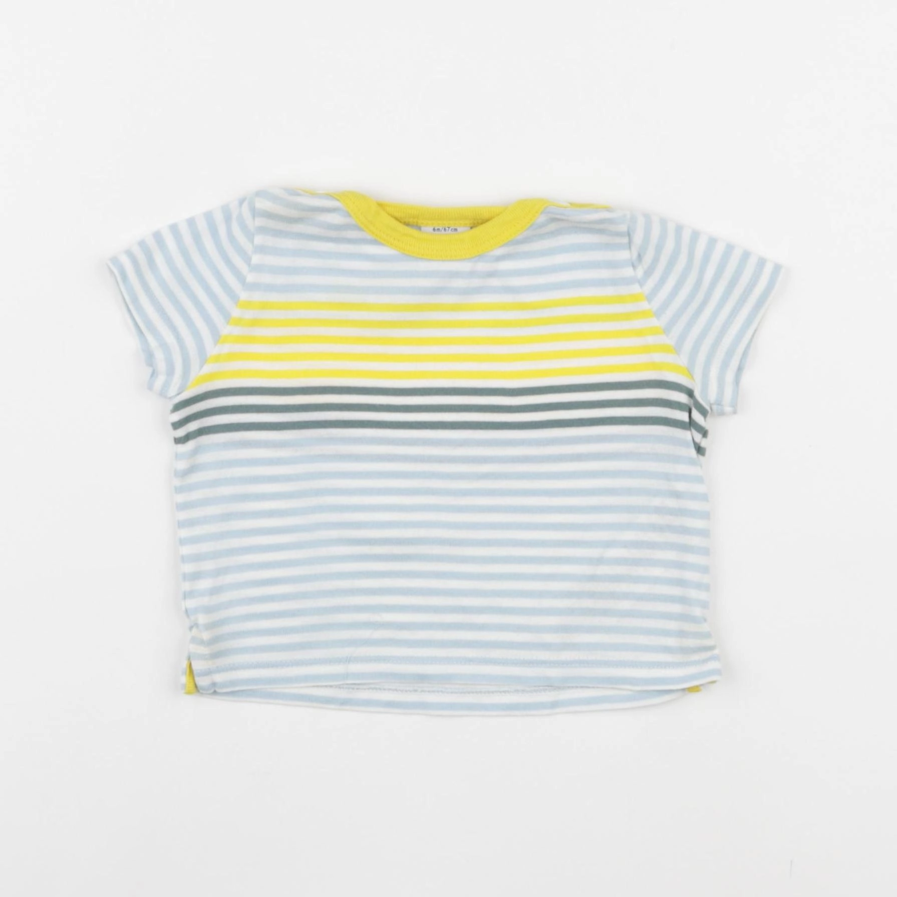 Petit Bateau - tee-shirt multicolore - 6 mois