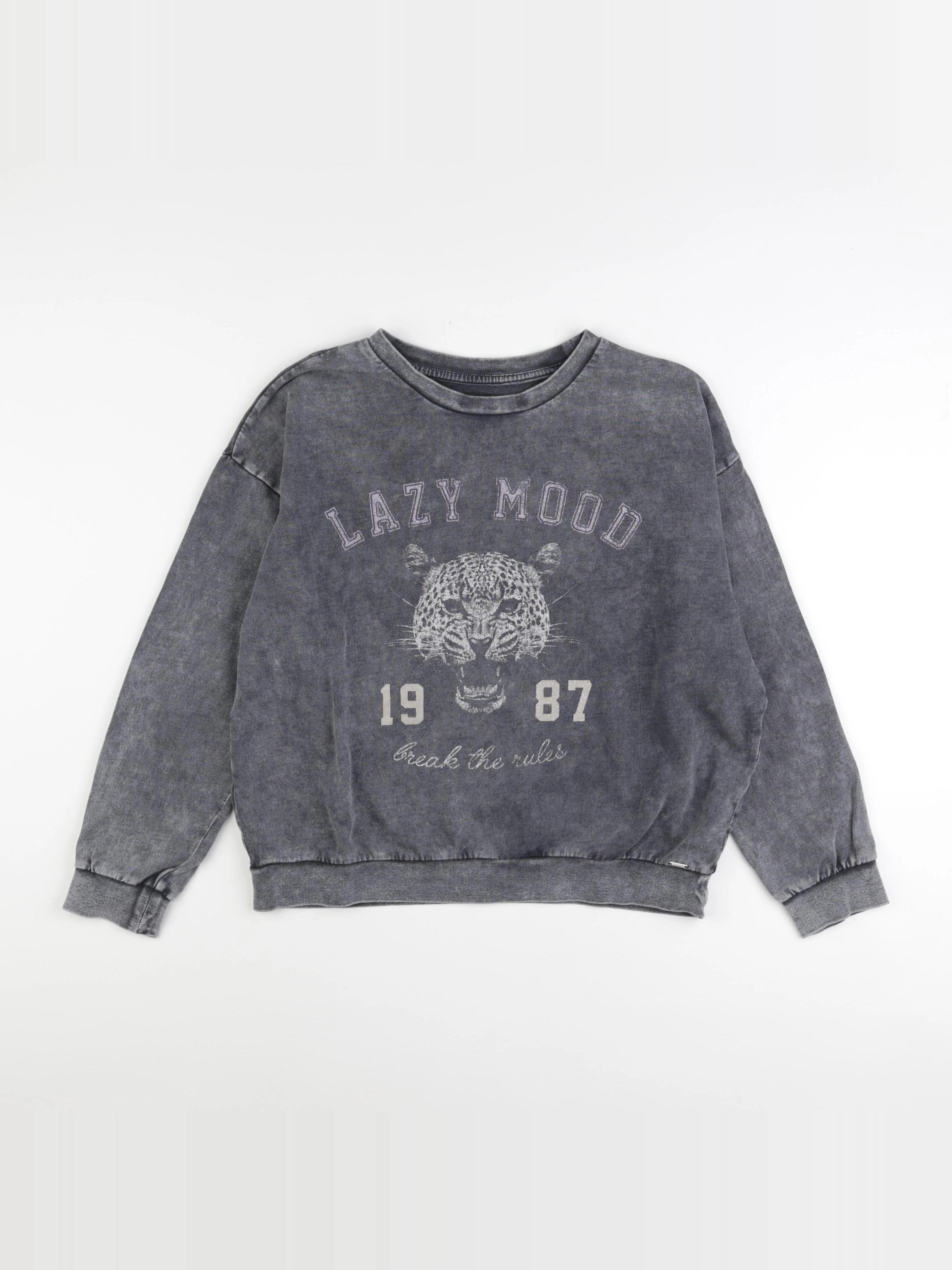 IKKS - sweat gris - 14 ans