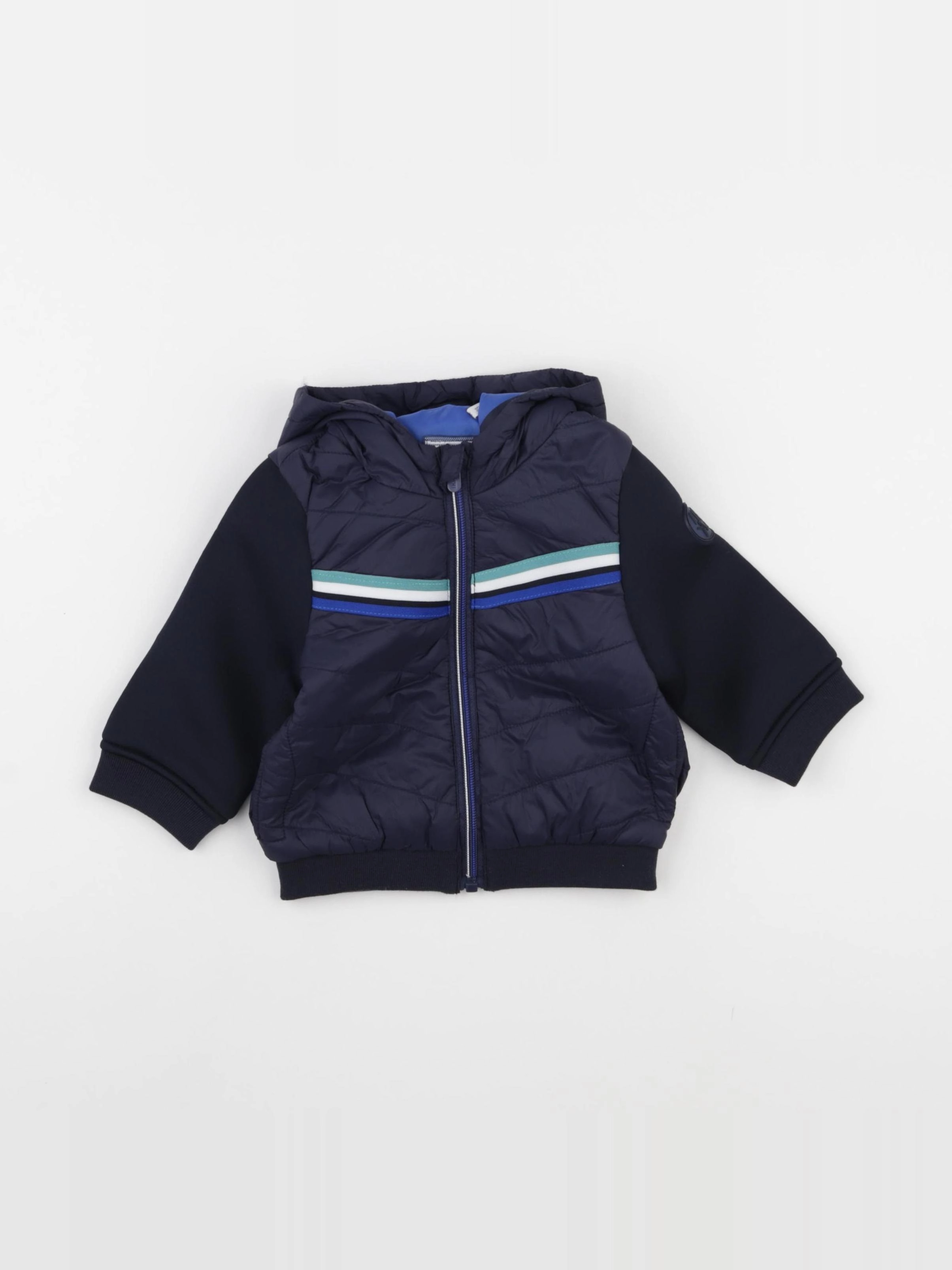 IKKS - doudoune bleu - 6 mois