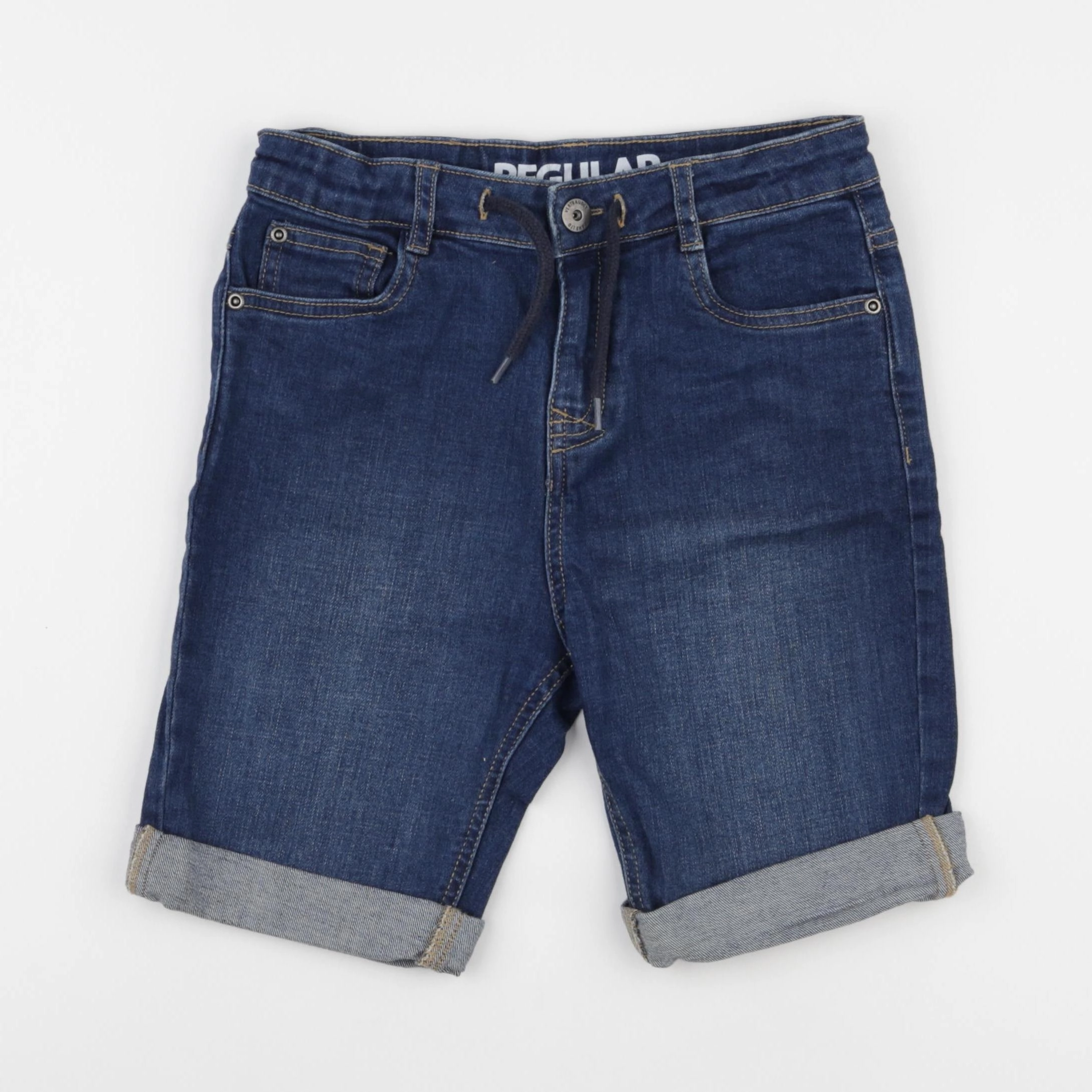 Vertbaudet - short bleu - 10 ans