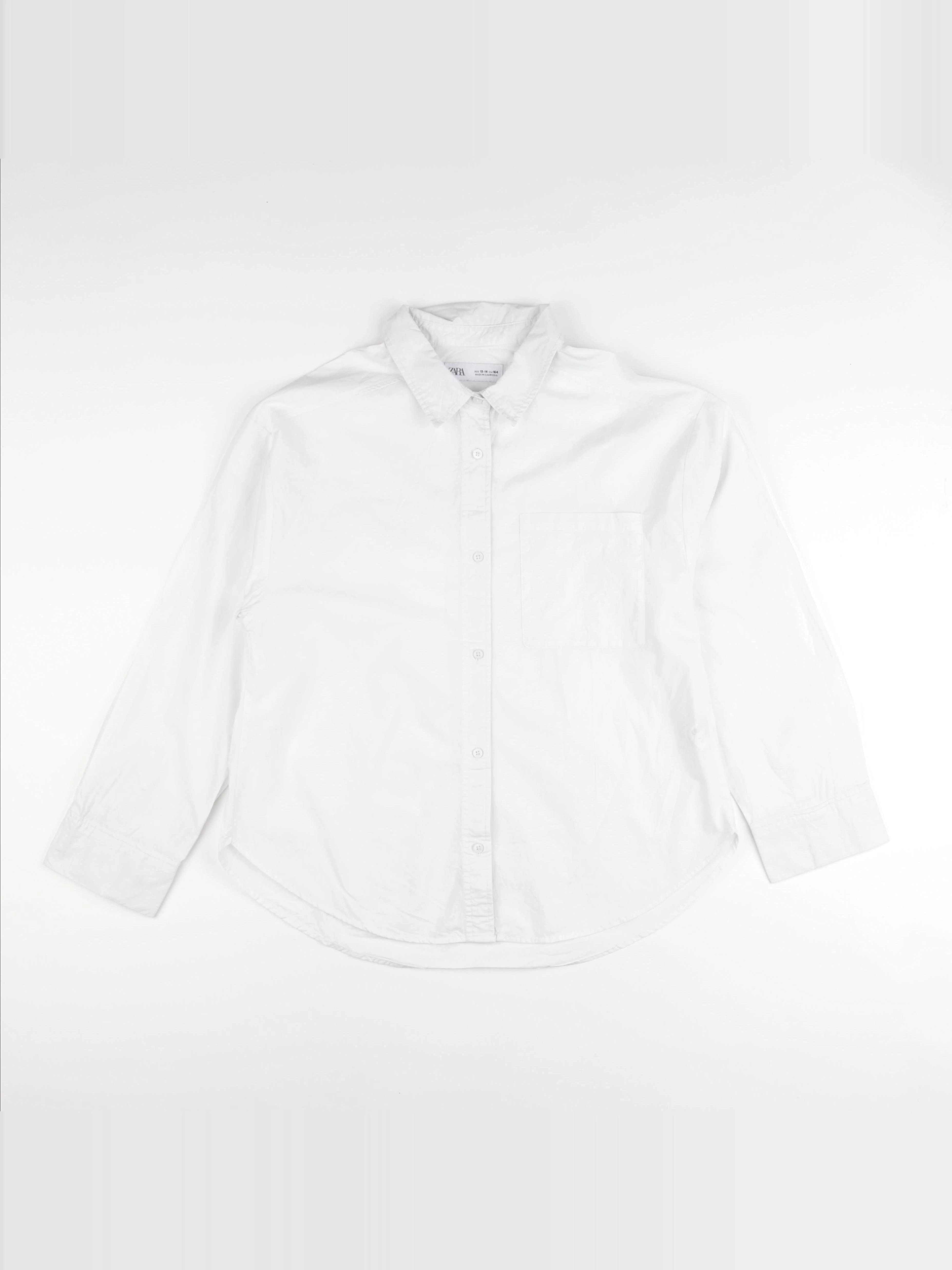 Zara - chemise blanc - 13/14 ans