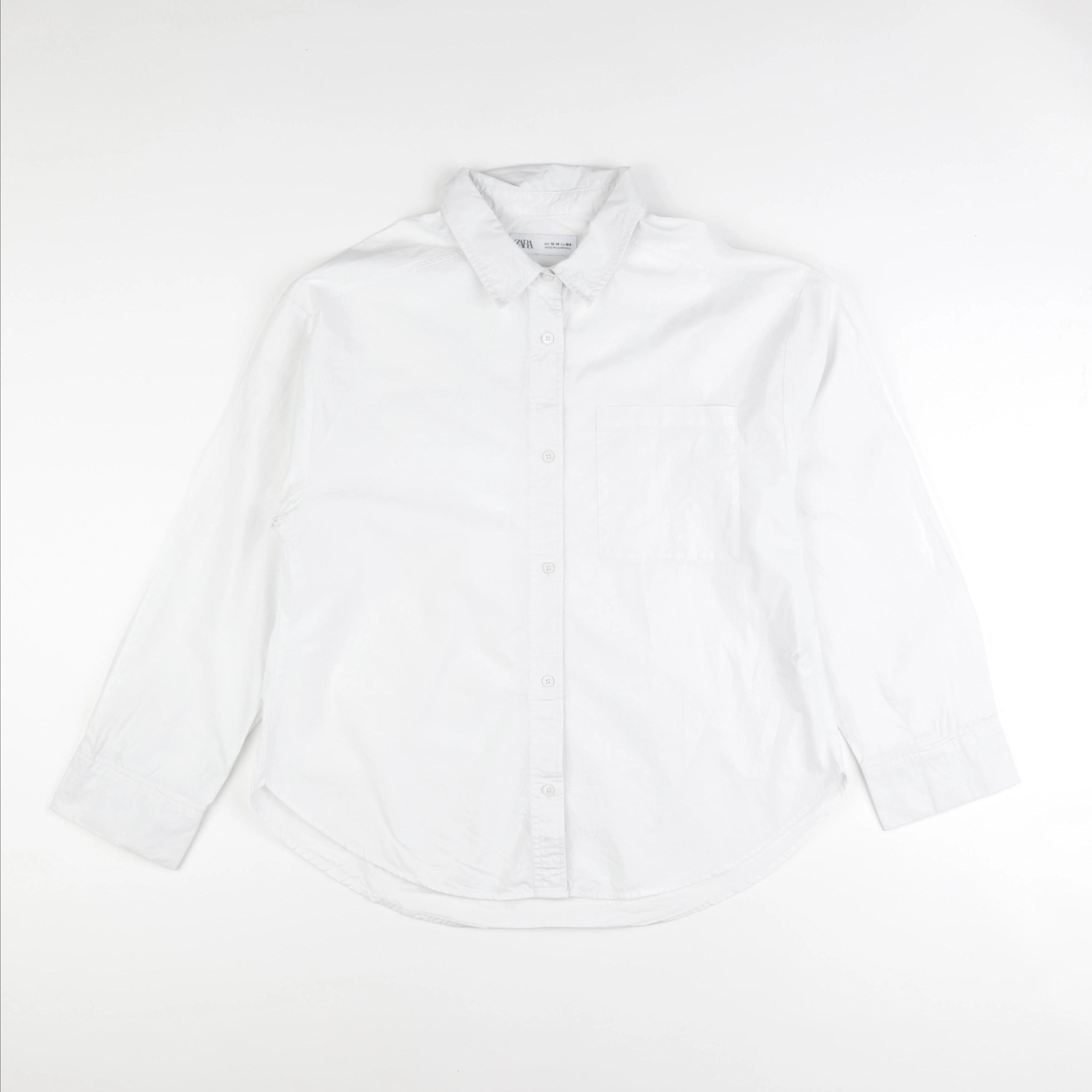 Zara - chemise blanc - 13/14 ans