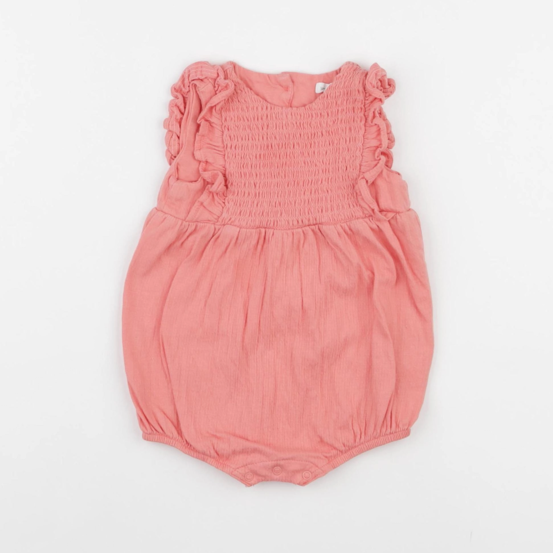 Vertbaudet - combinaison rose - 6 mois