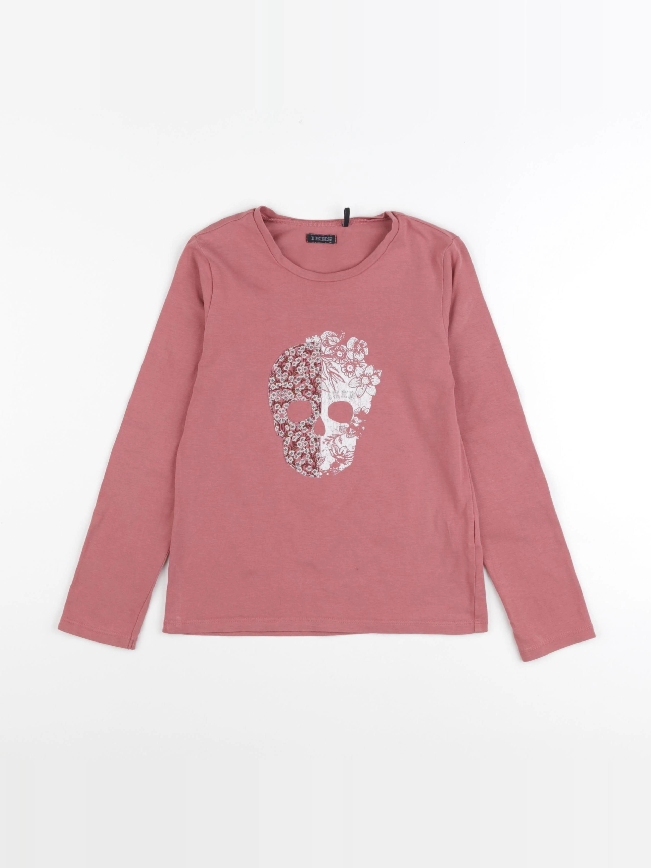 IKKS - tee-shirt rose - 8 ans