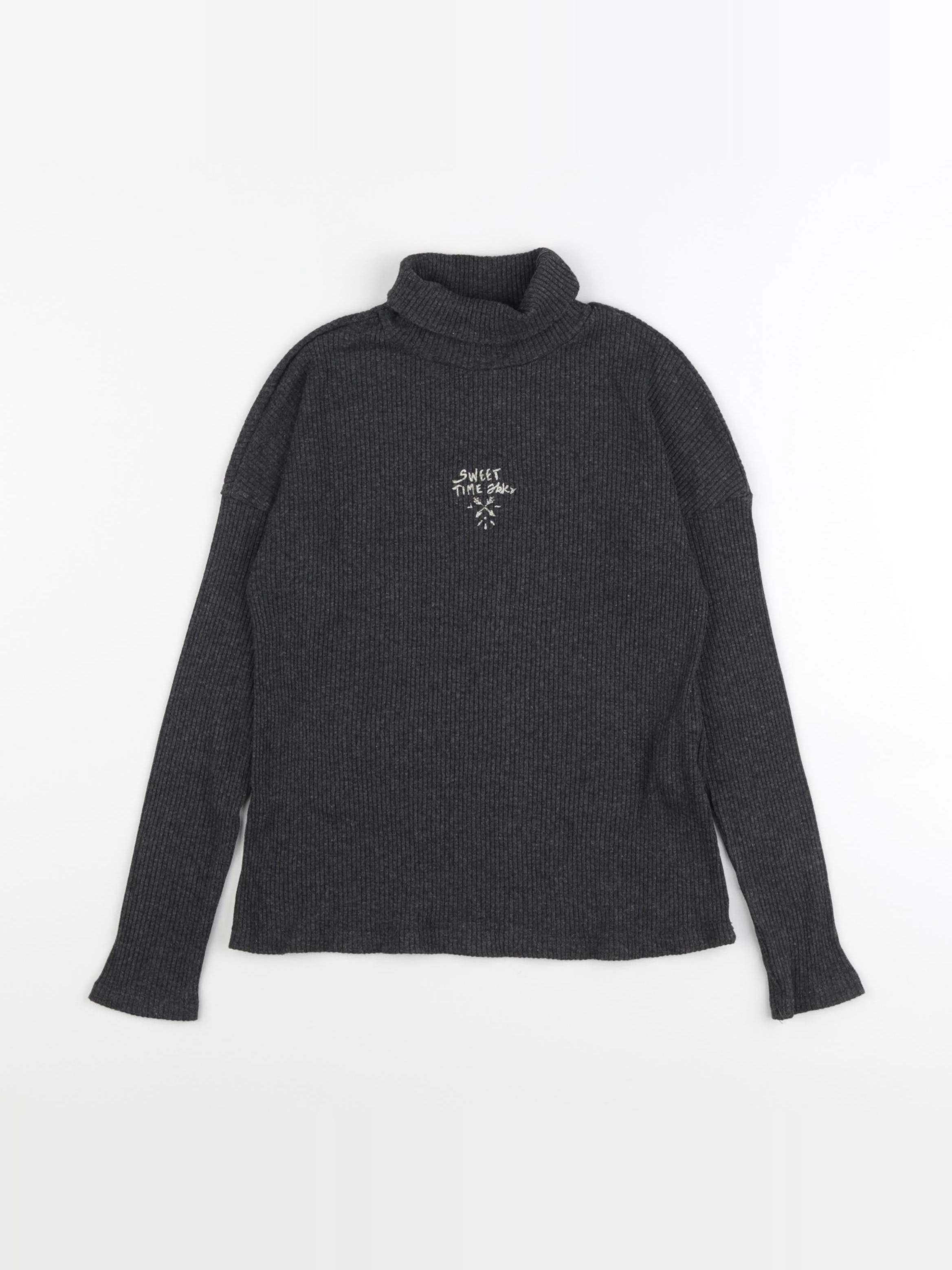 IKKS - sous-pull gris - 8 ans