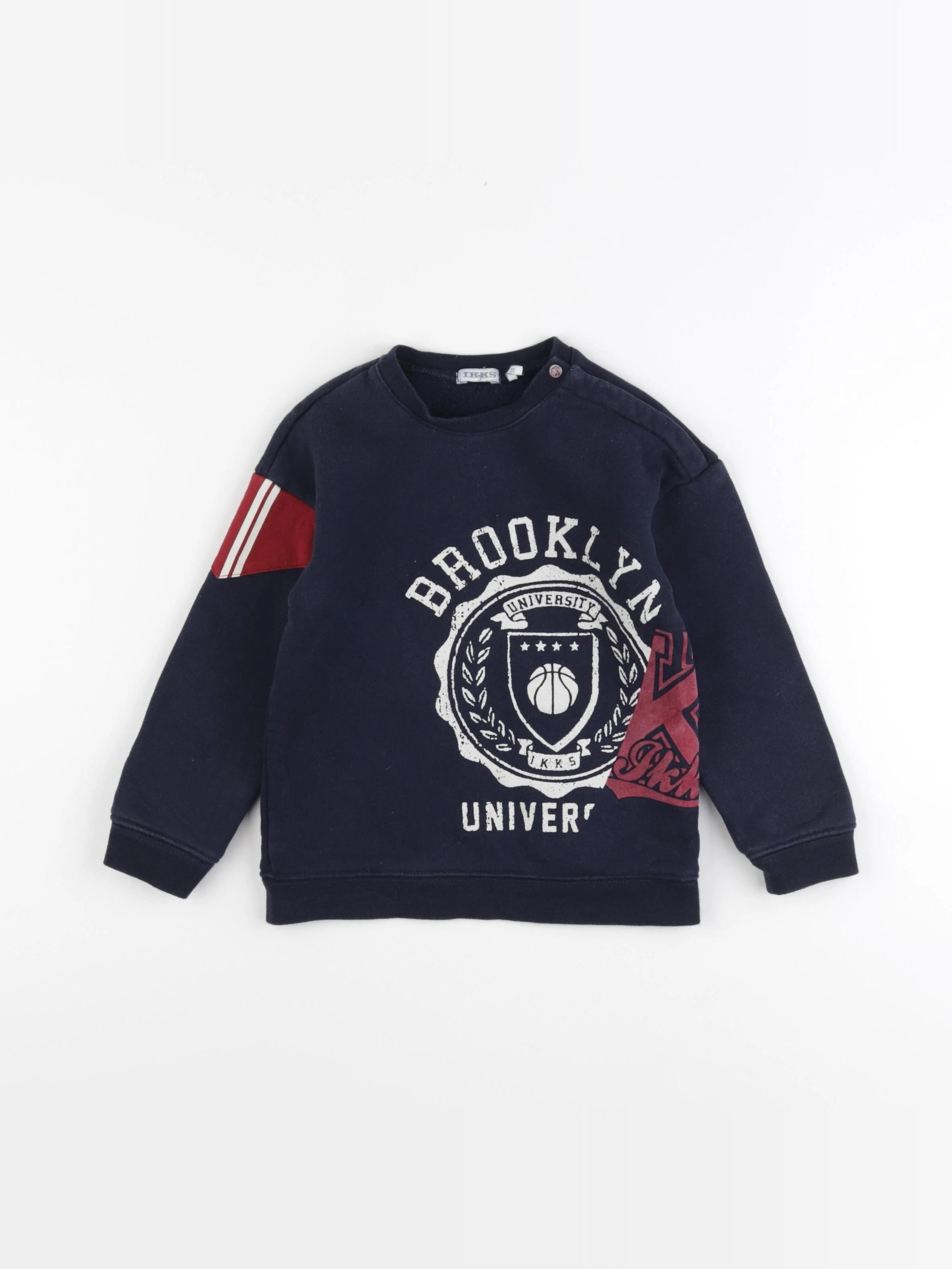 IKKS - sweat bleu - 3 ans
