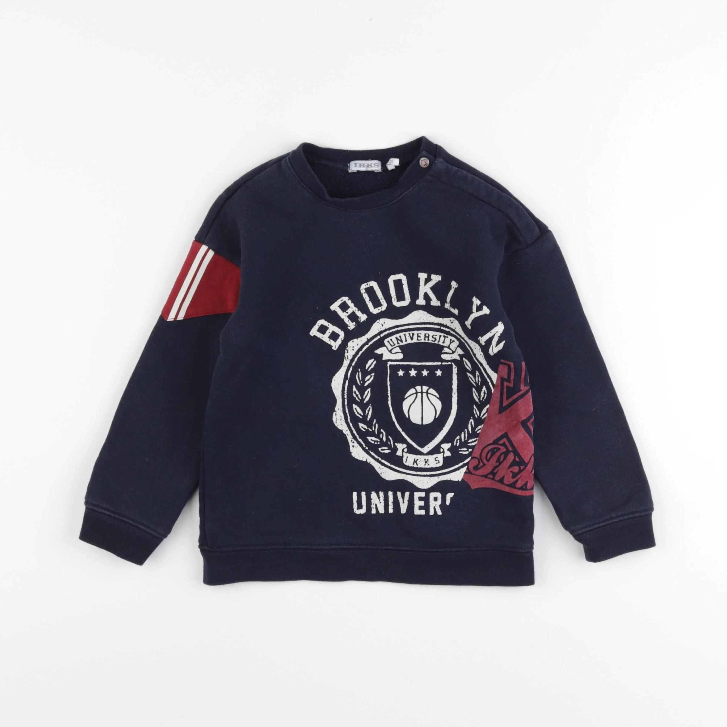 IKKS - sweat bleu - 3 ans