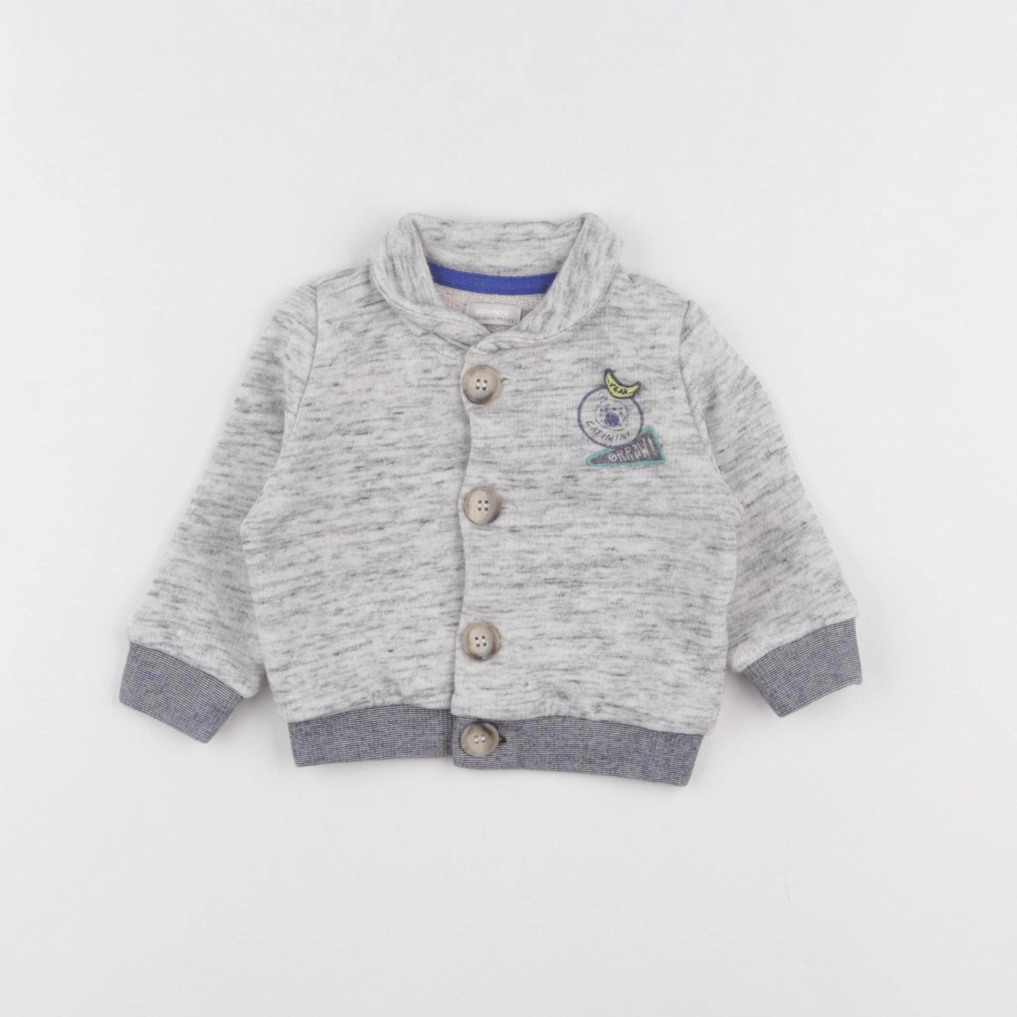 Catimini - gilet rose - 6 mois