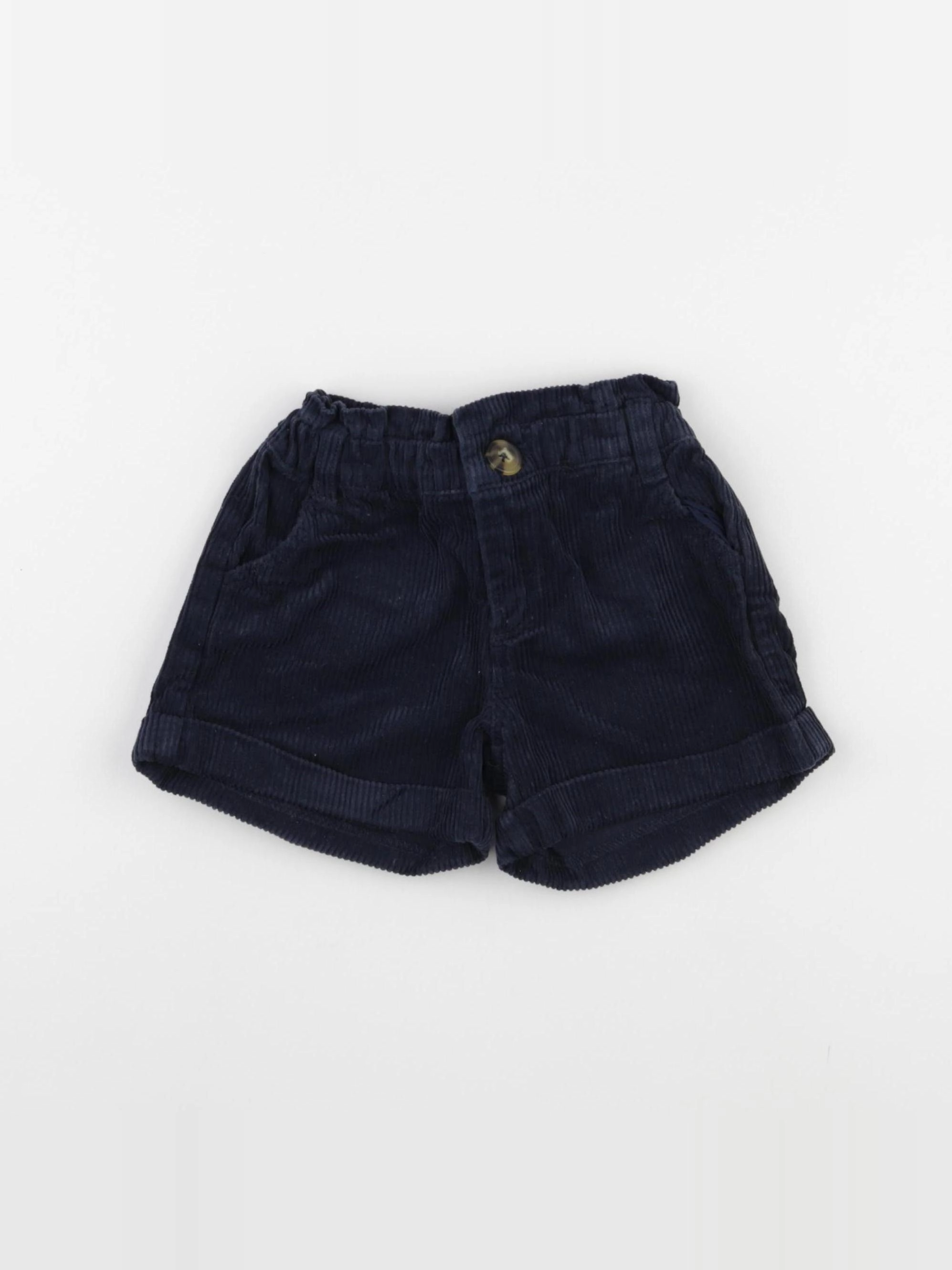 Vertbaudet - short bleu - 2 ans