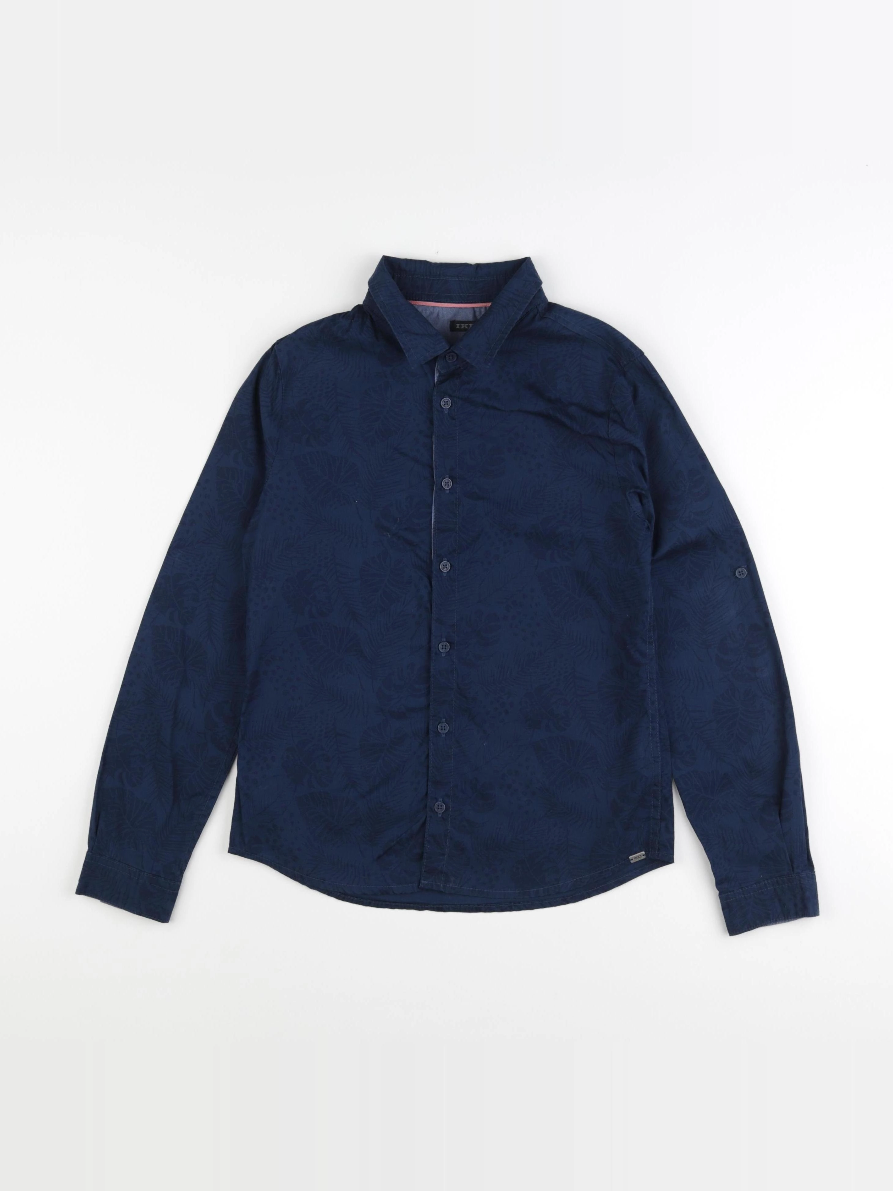 IKKS - chemise bleu - 10 ans
