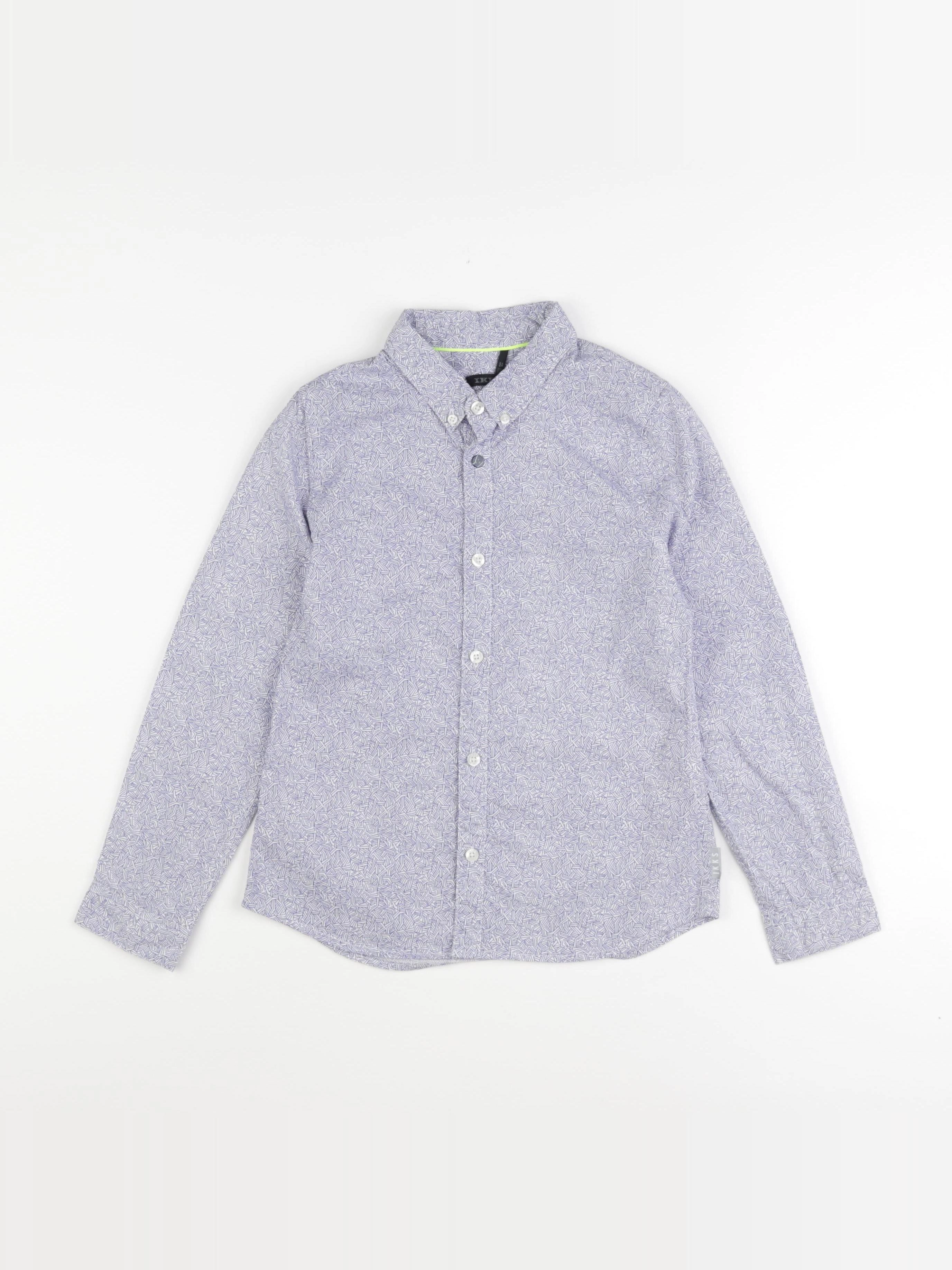 IKKS - chemise bleu - 8 ans