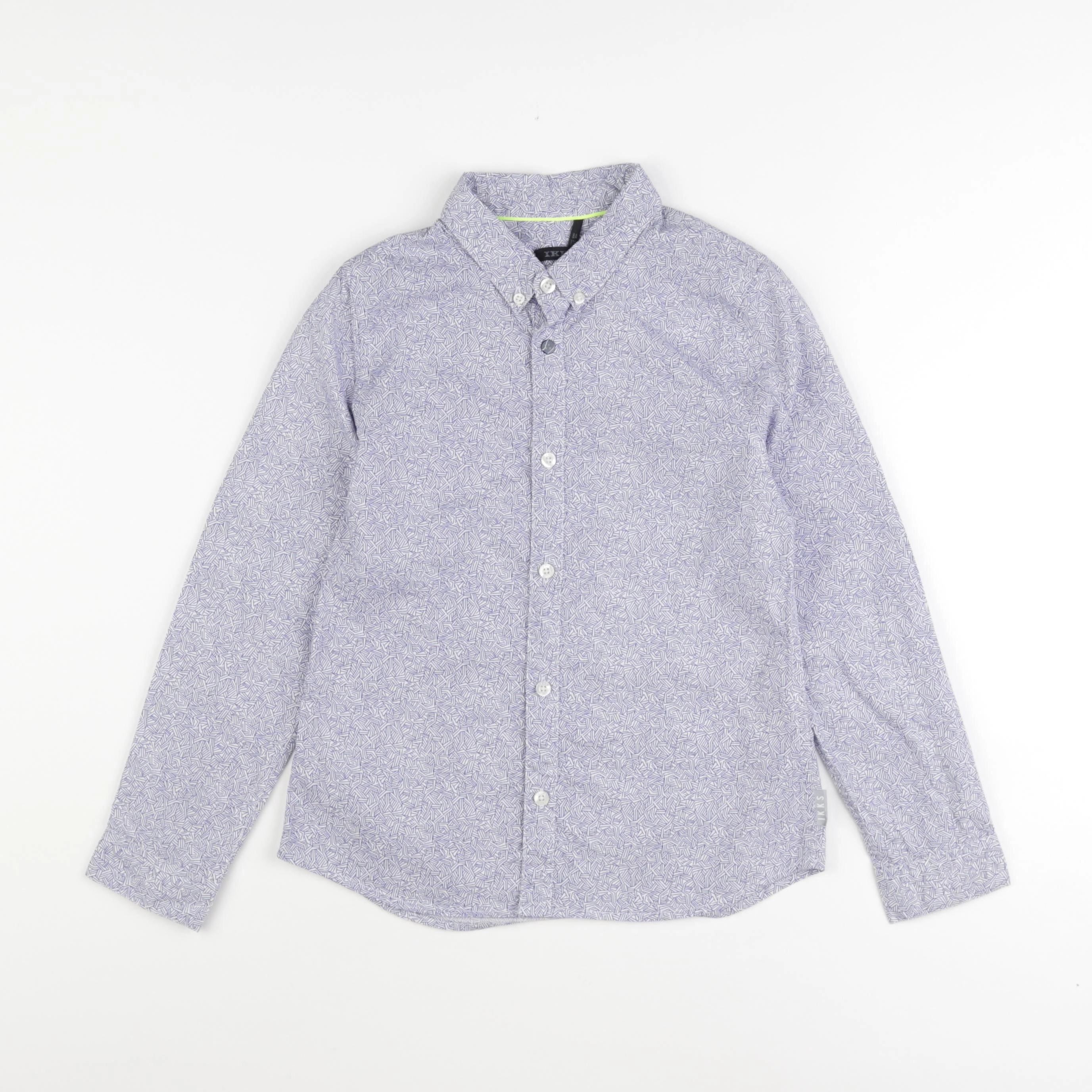 IKKS - chemise bleu - 8 ans