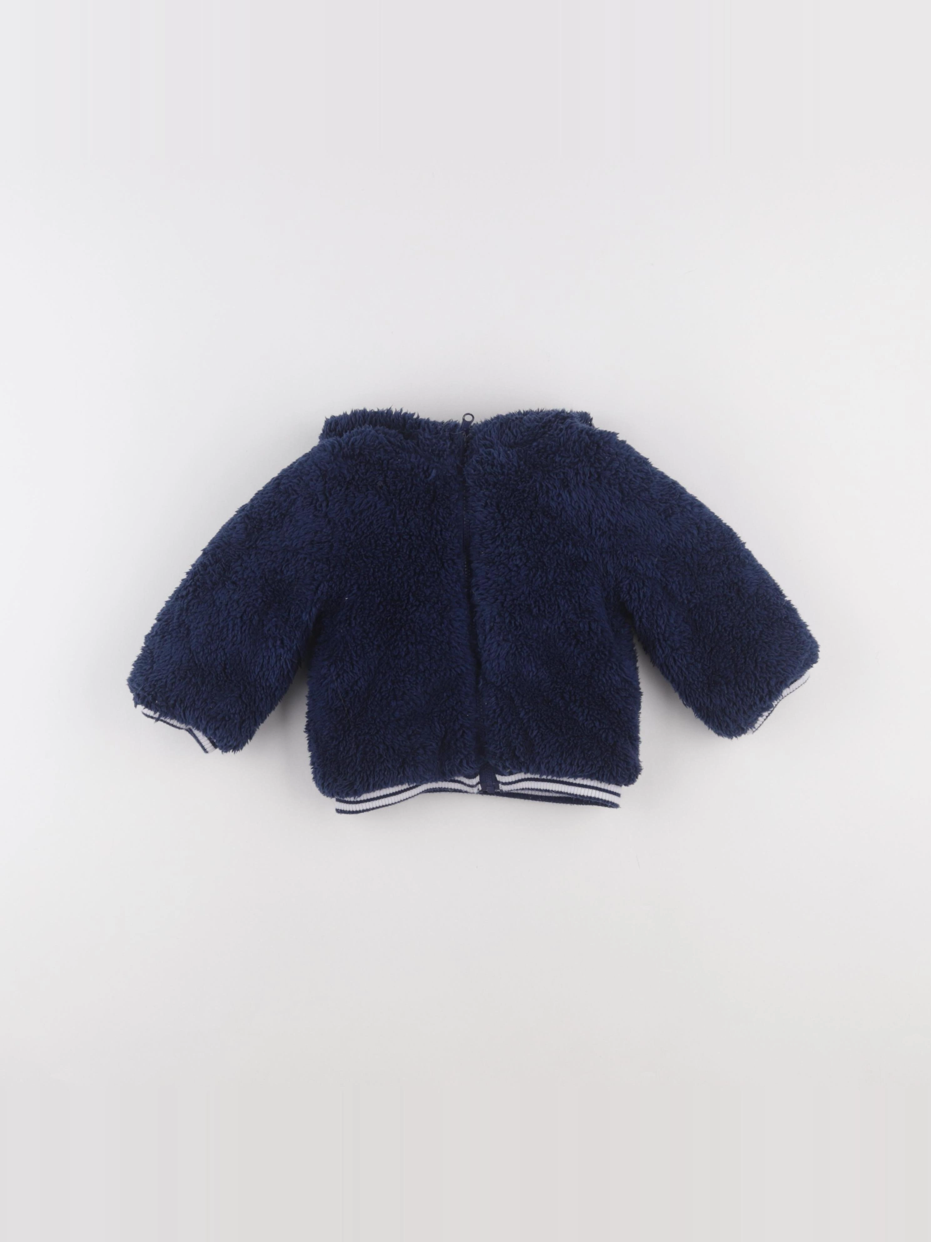 DPAM - veste bleu - 12 mois