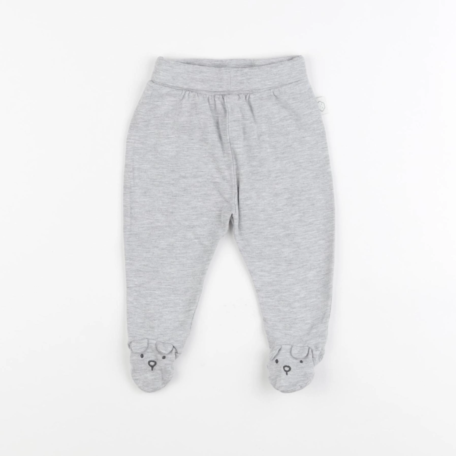 Vertbaudet - legging gris - 3 mois