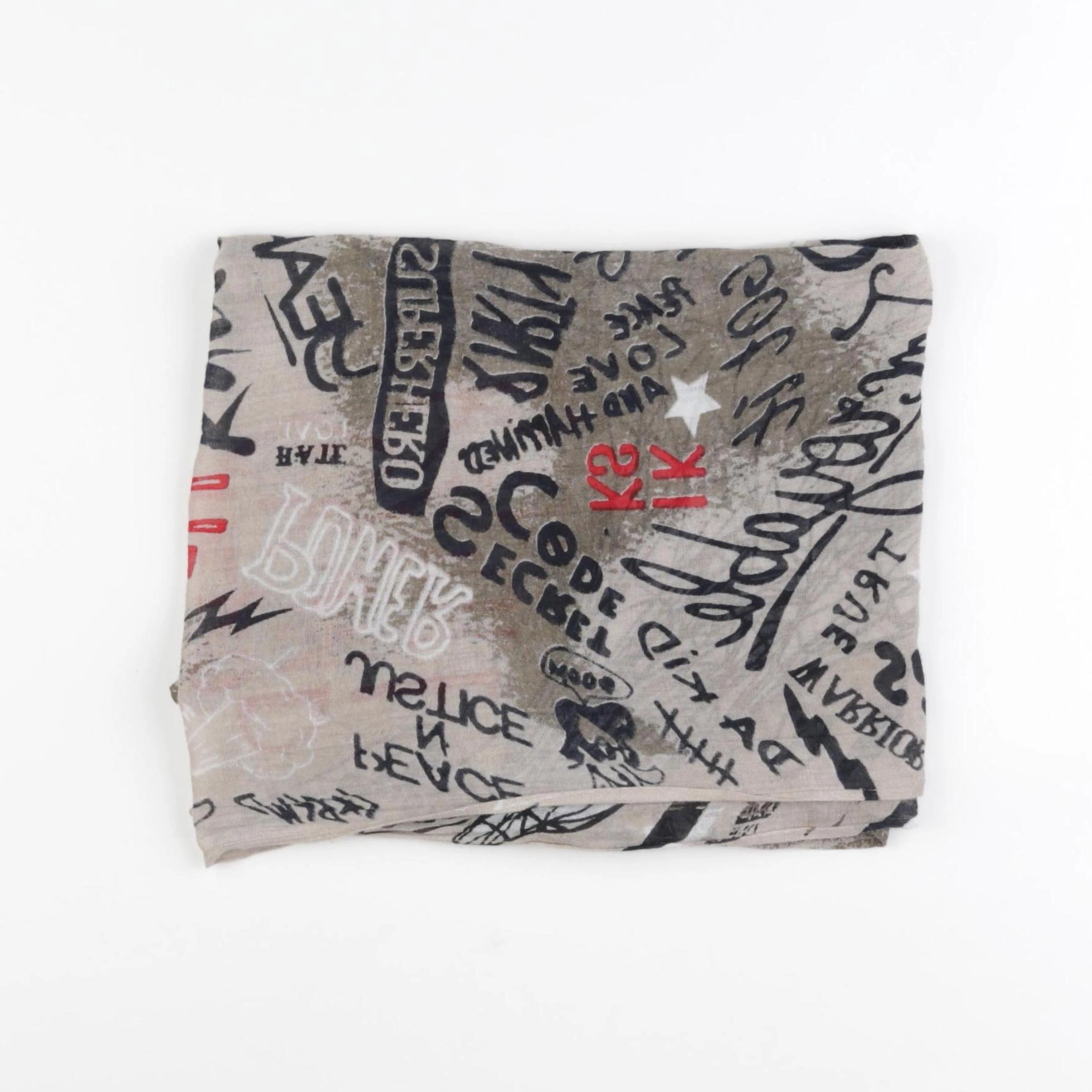 IKKS - foulard gris - 12/16 ans