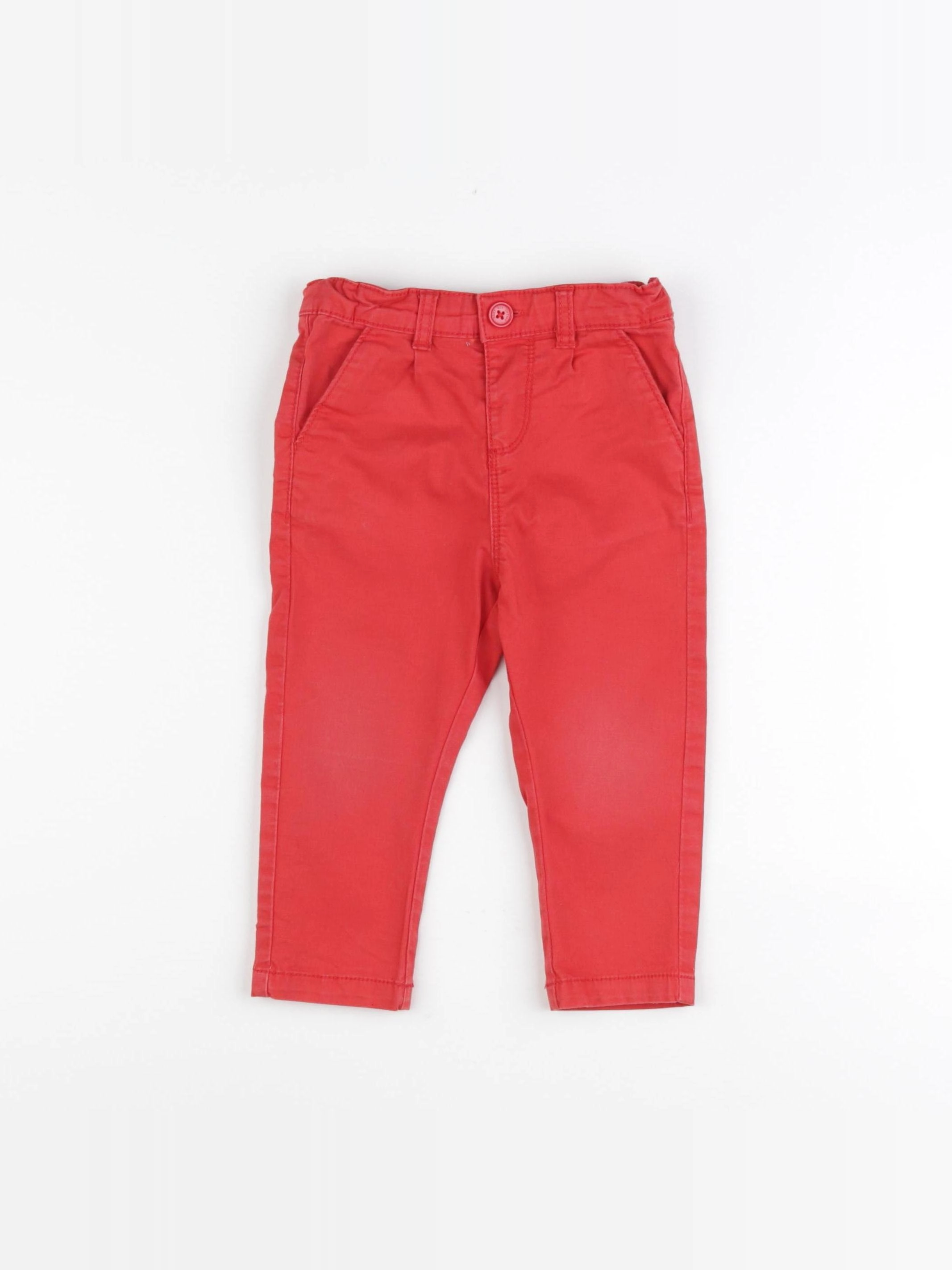 Tape à l'oeil - pantalon rouge - 24 mois