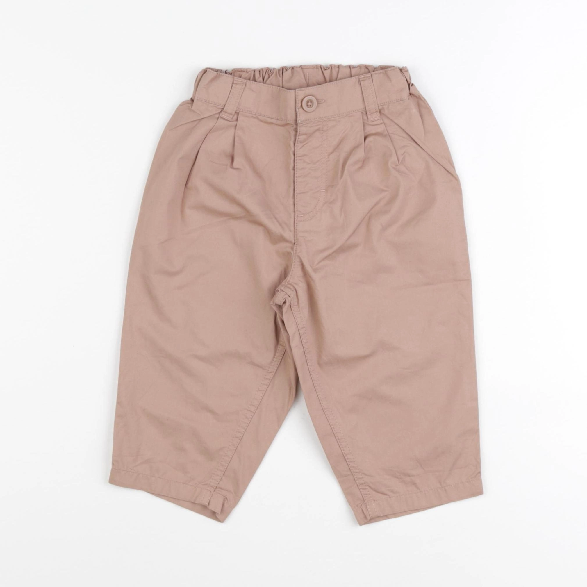 Petit Bateau - pantalon marron - 18 mois