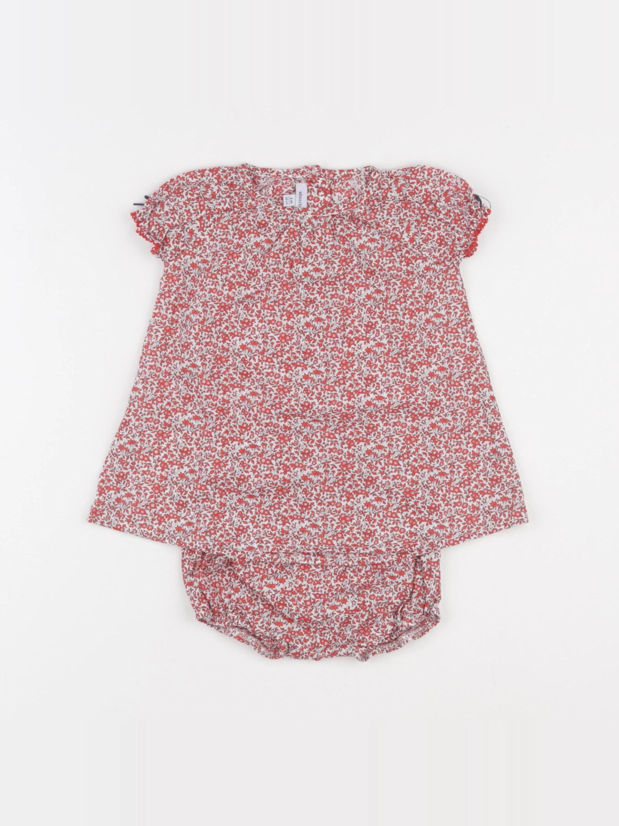 Absorba - robe rouge - 6 mois