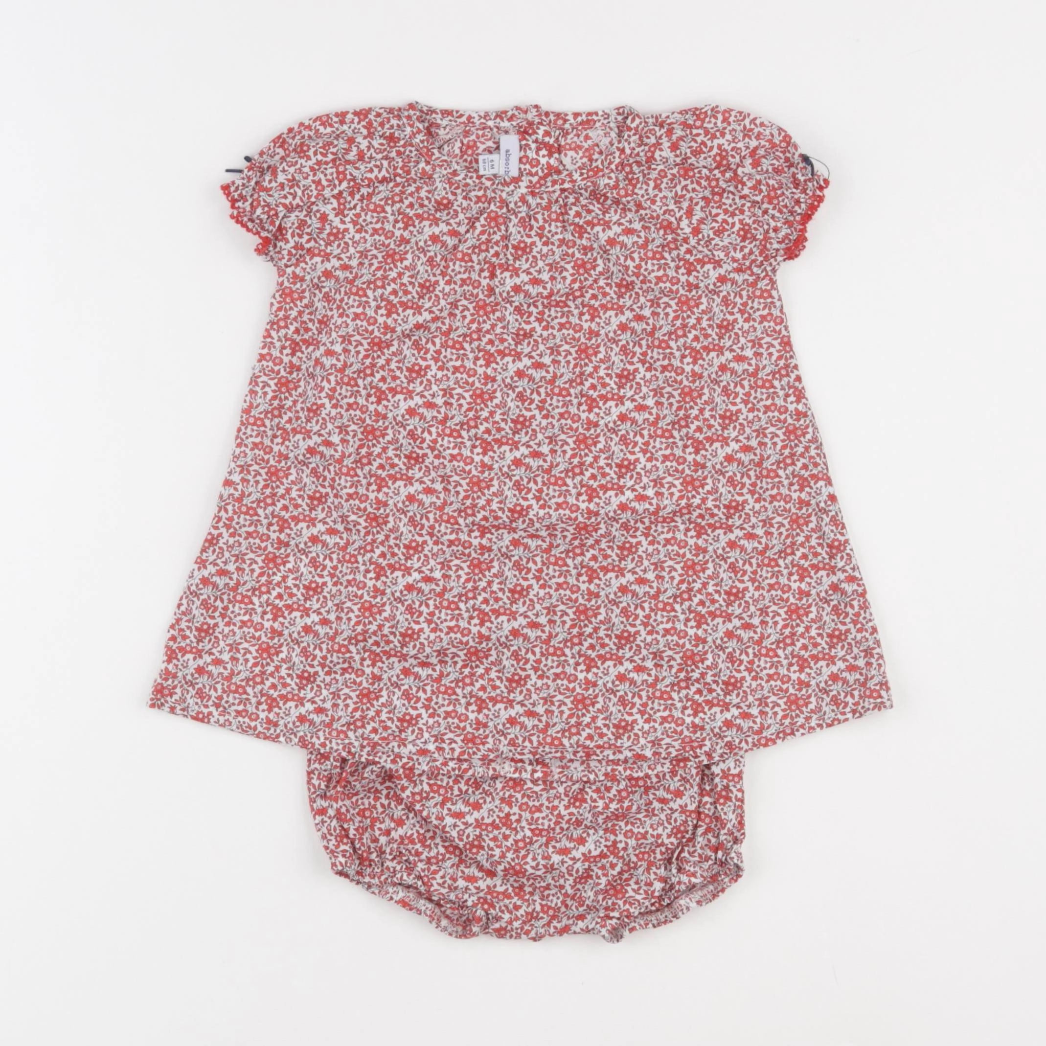 Absorba - robe rouge - 6 mois