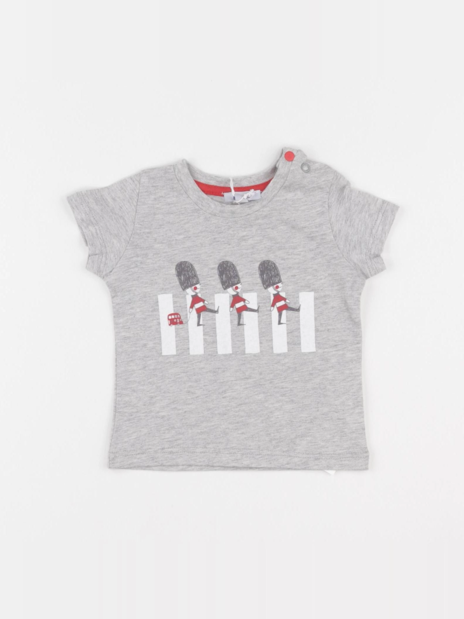 Absorba - tee-shirt gris - 3 mois