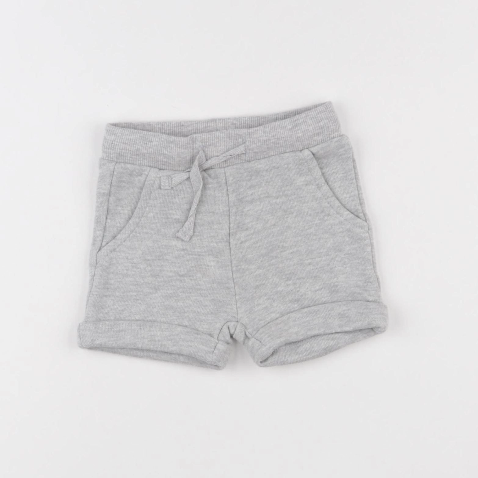 DPAM - short gris - 3 mois