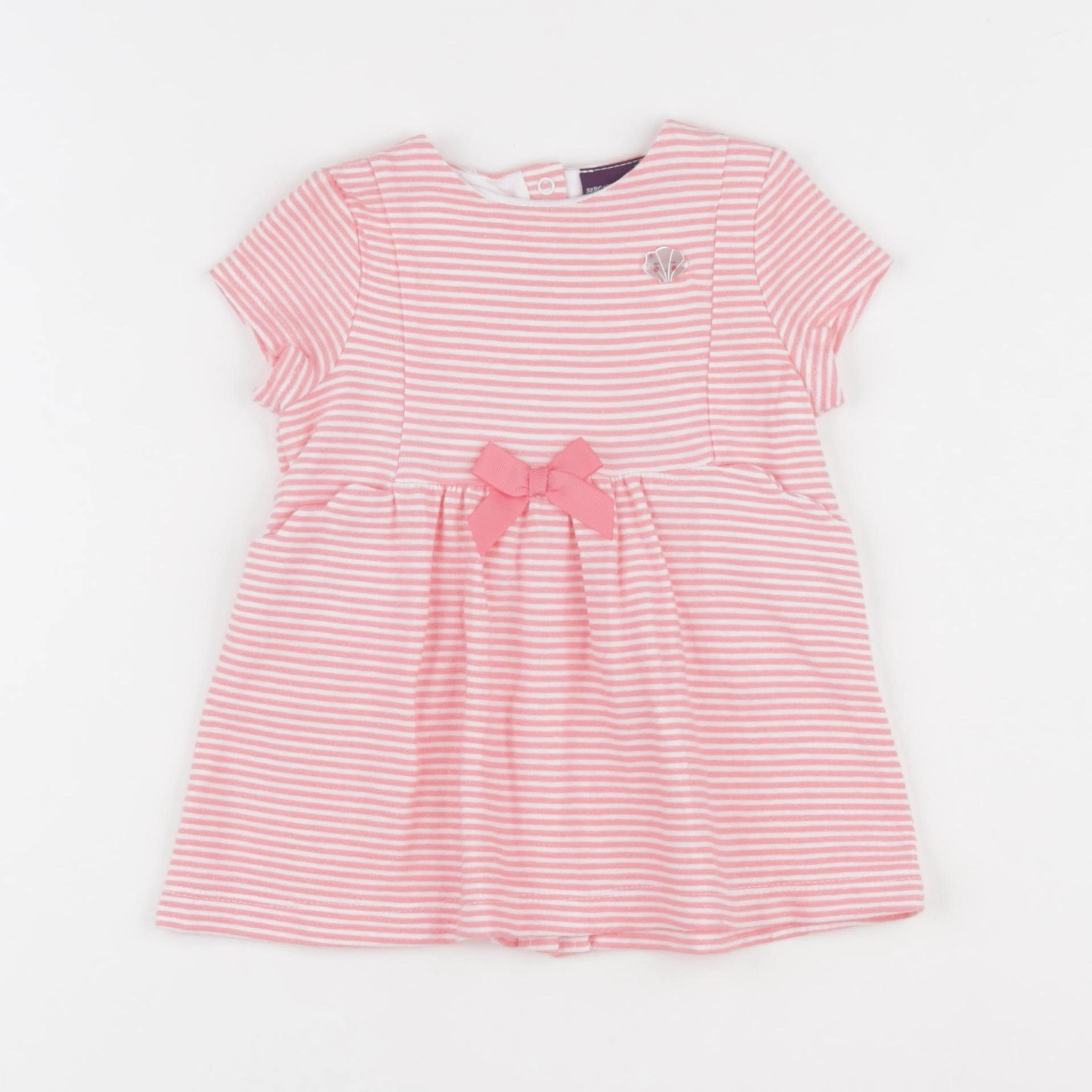 Sergent Major - robe rose - 6 mois