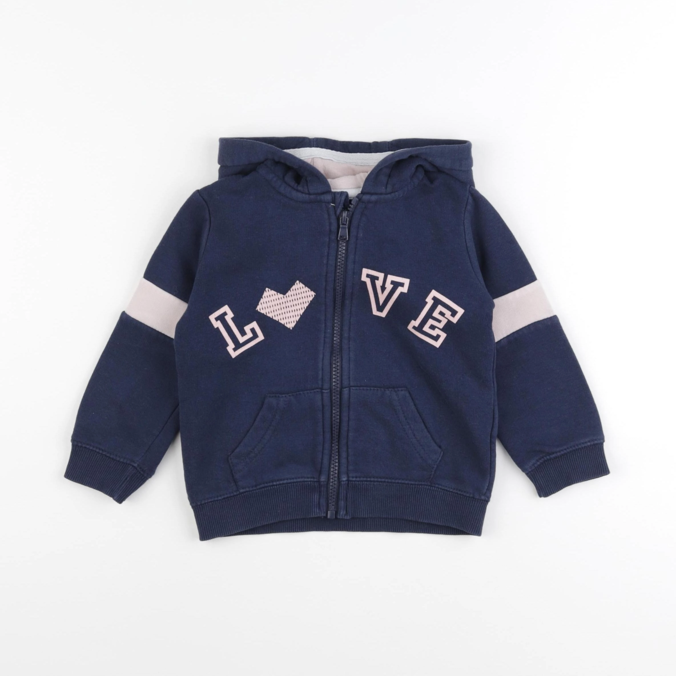 Vertbaudet - sweat bleu - 3 ans