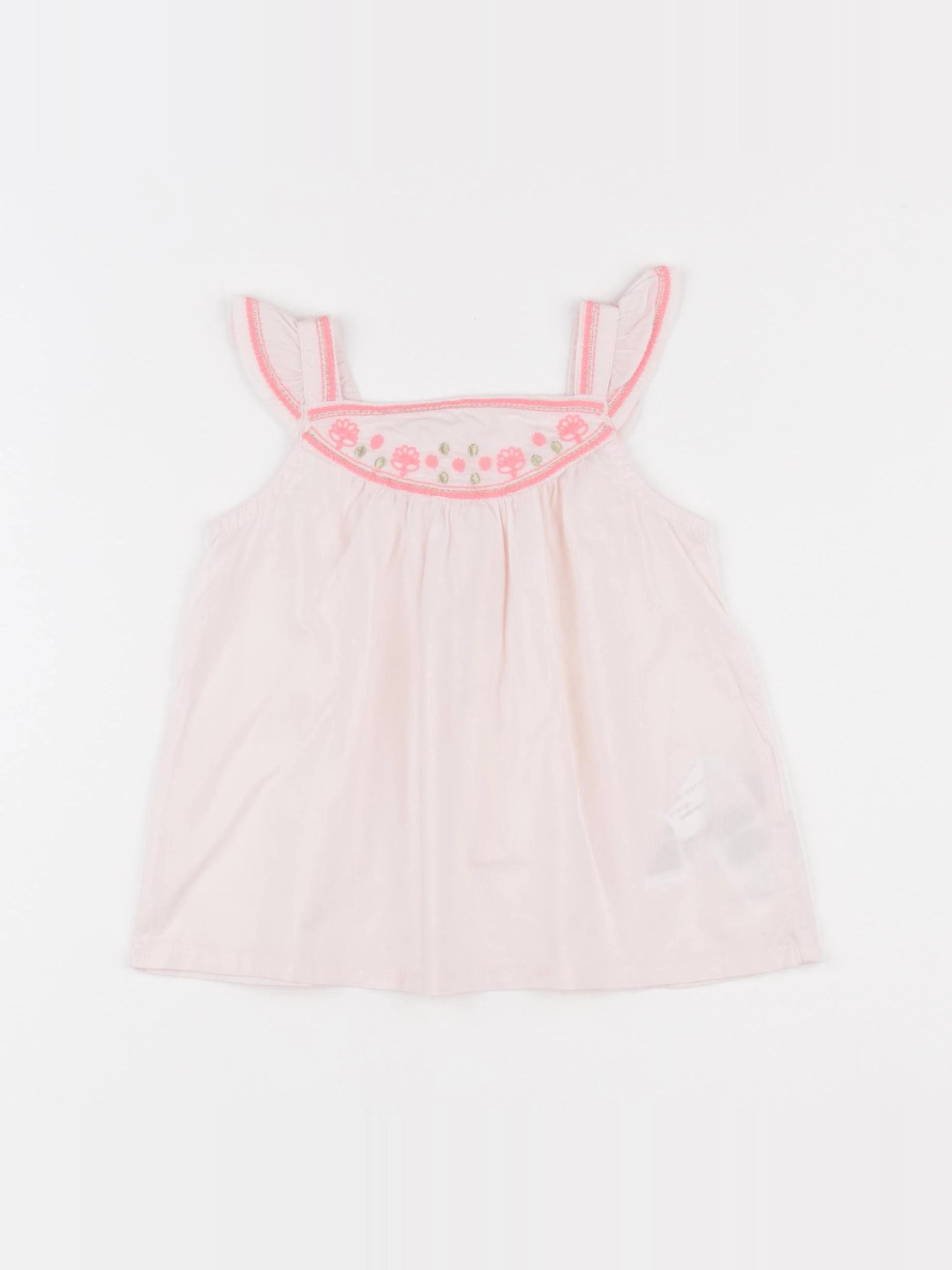 DPAM - blouse rose - 12 mois