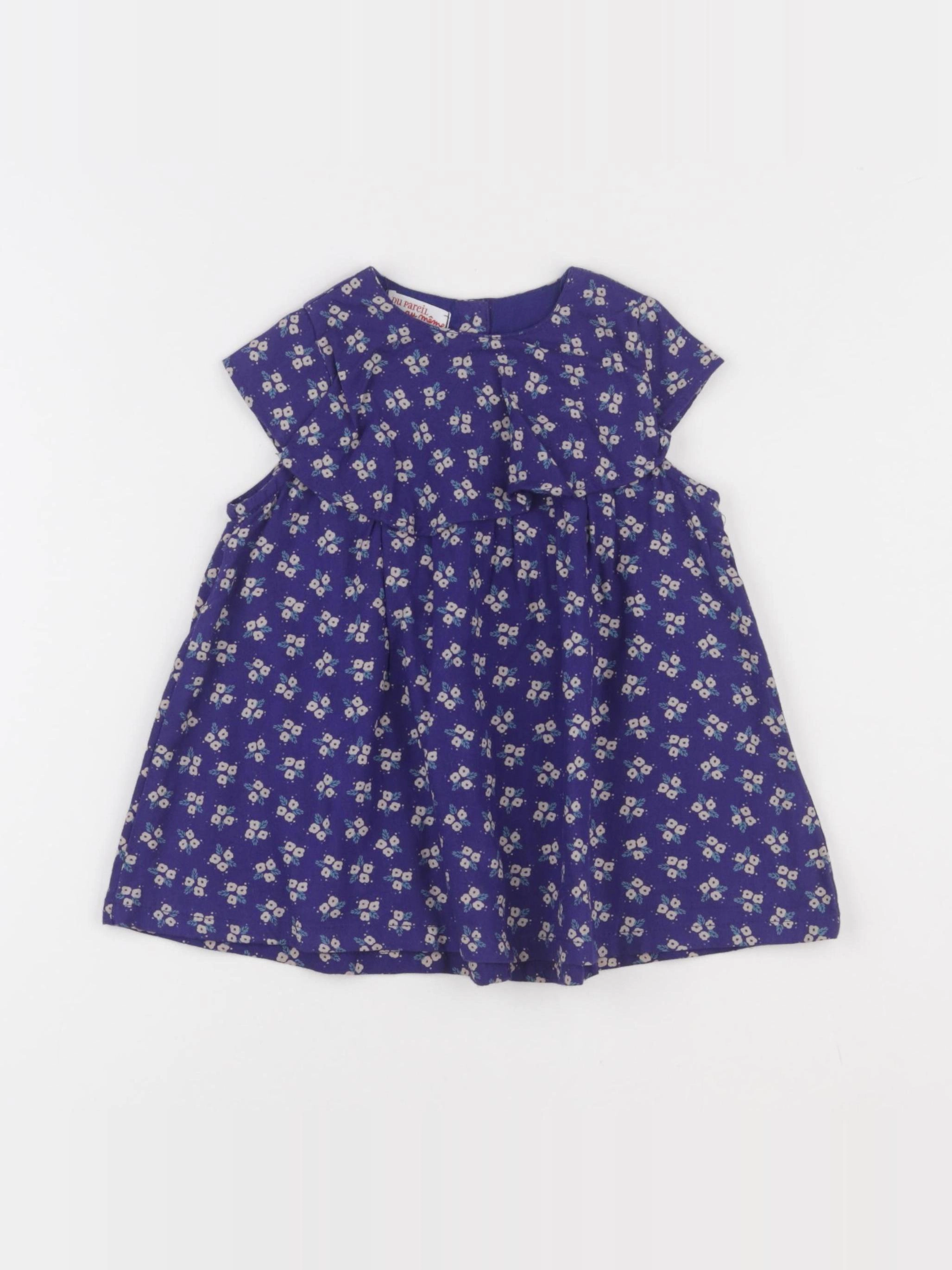 DPAM - robe bleu - 6 mois
