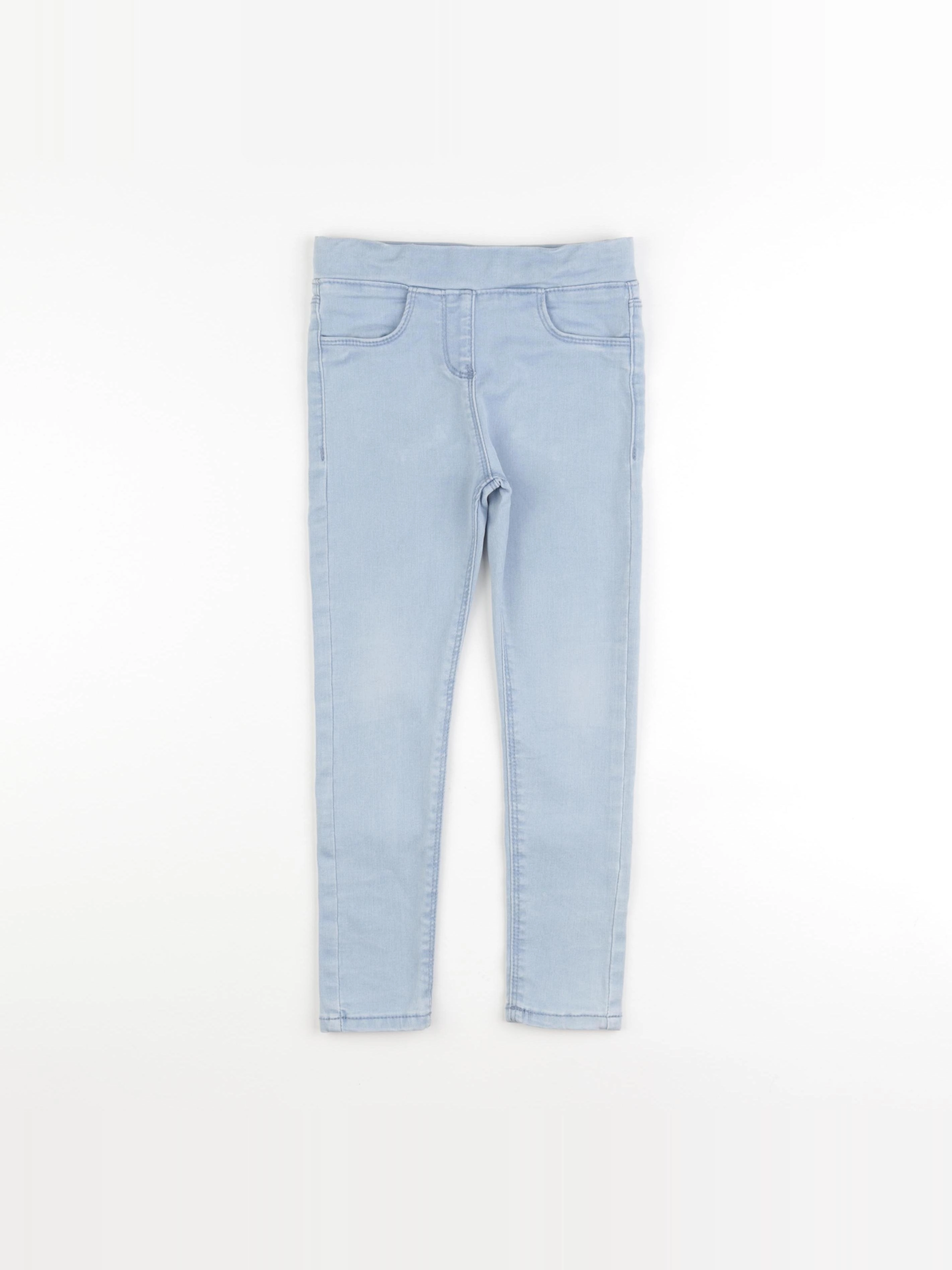 Vertbaudet - jegging bleu - 6 ans