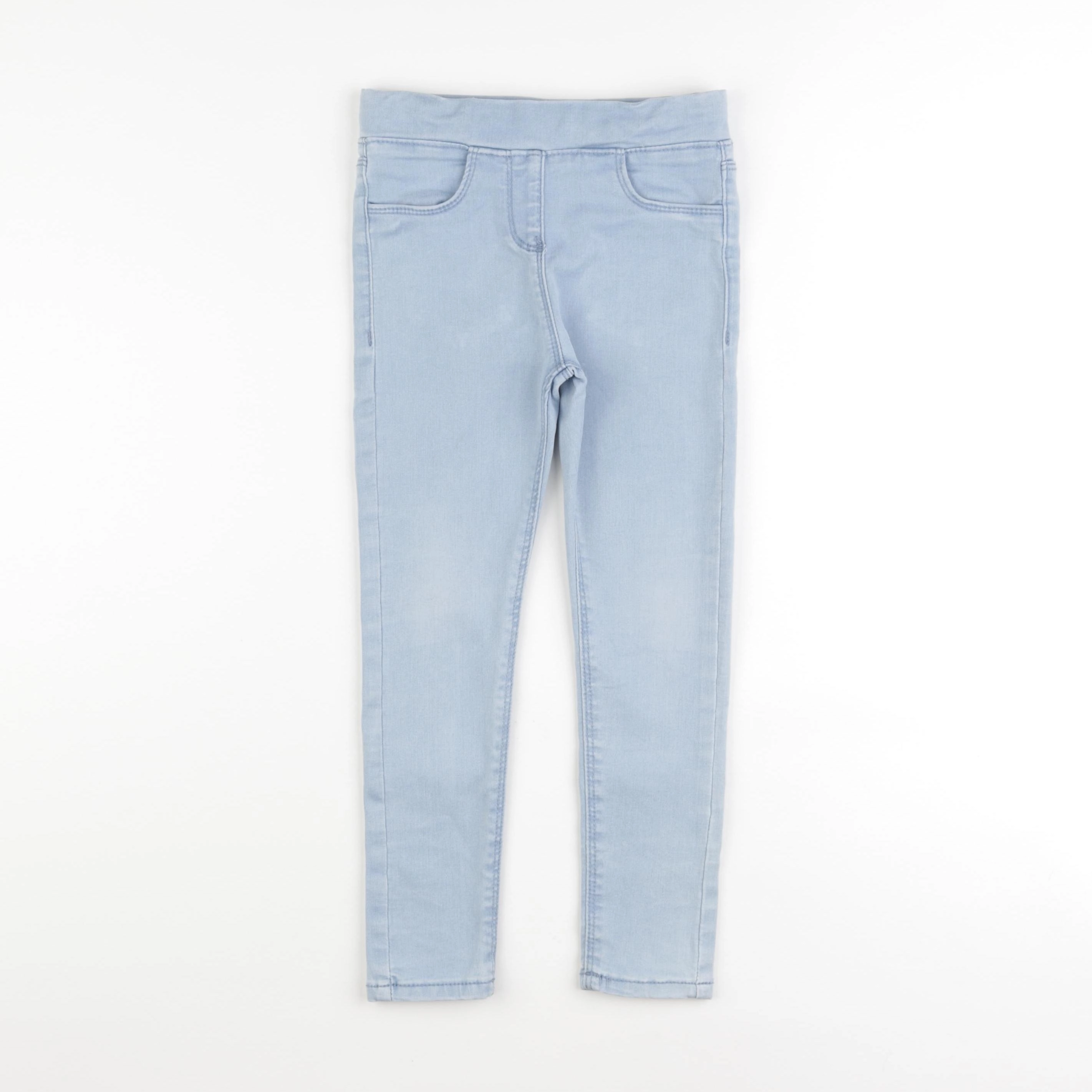 Vertbaudet - jegging bleu - 6 ans