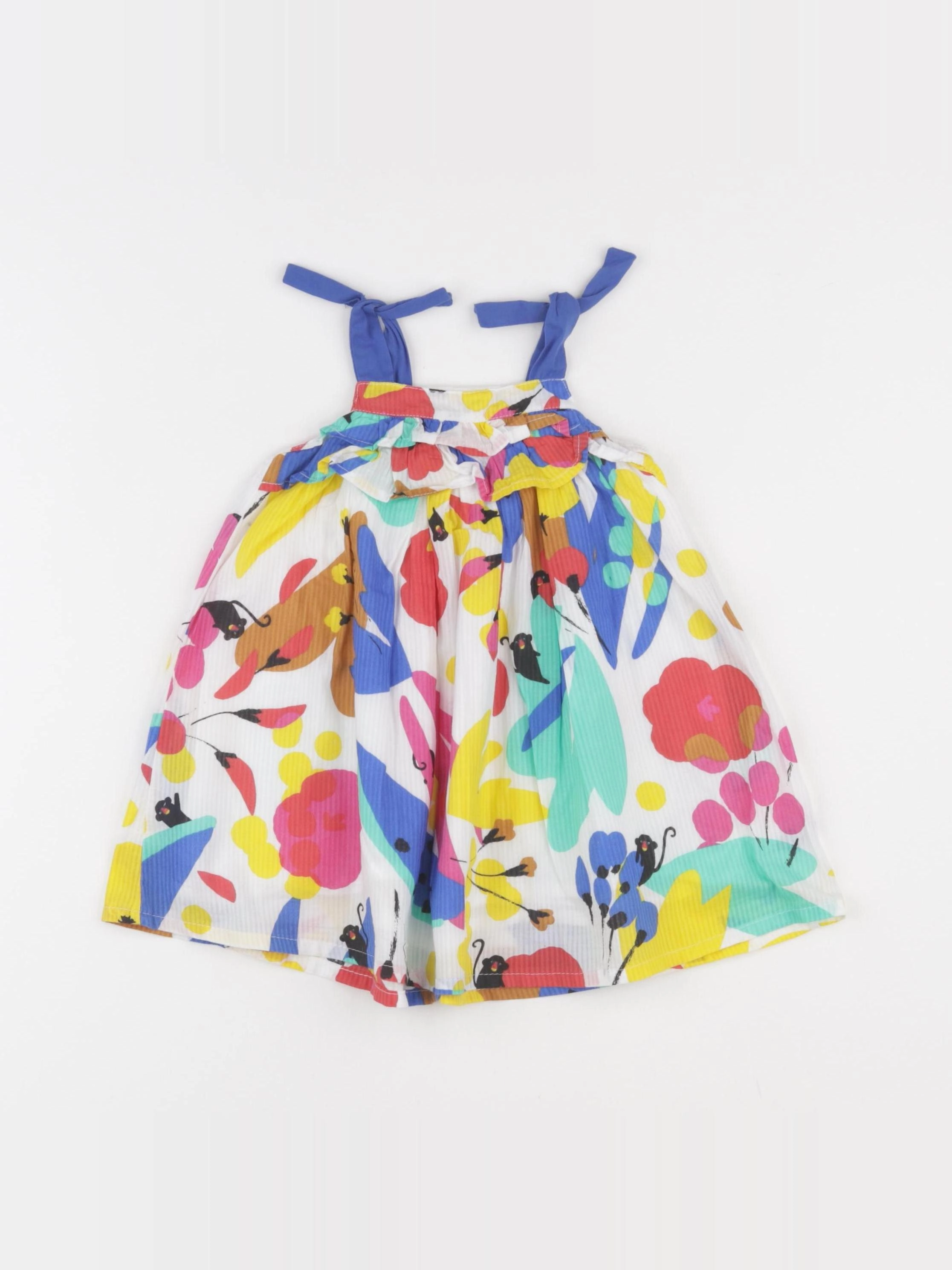 Catimini - robe multicolore - 12 mois