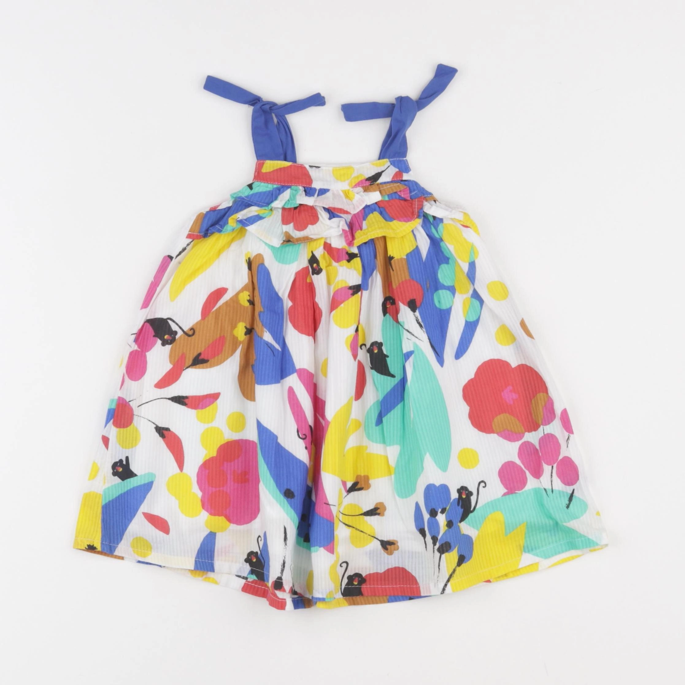 Catimini - robe multicolore - 12 mois