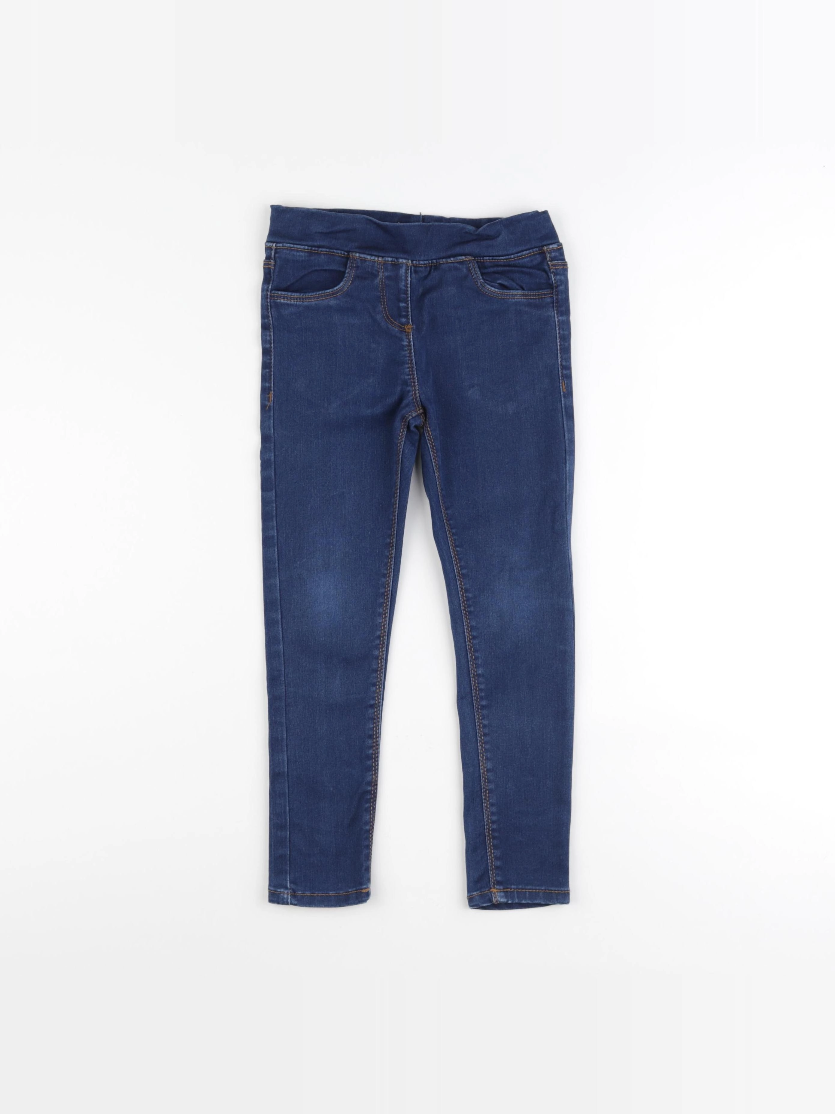 Vertbaudet - jegging bleu - 6 ans