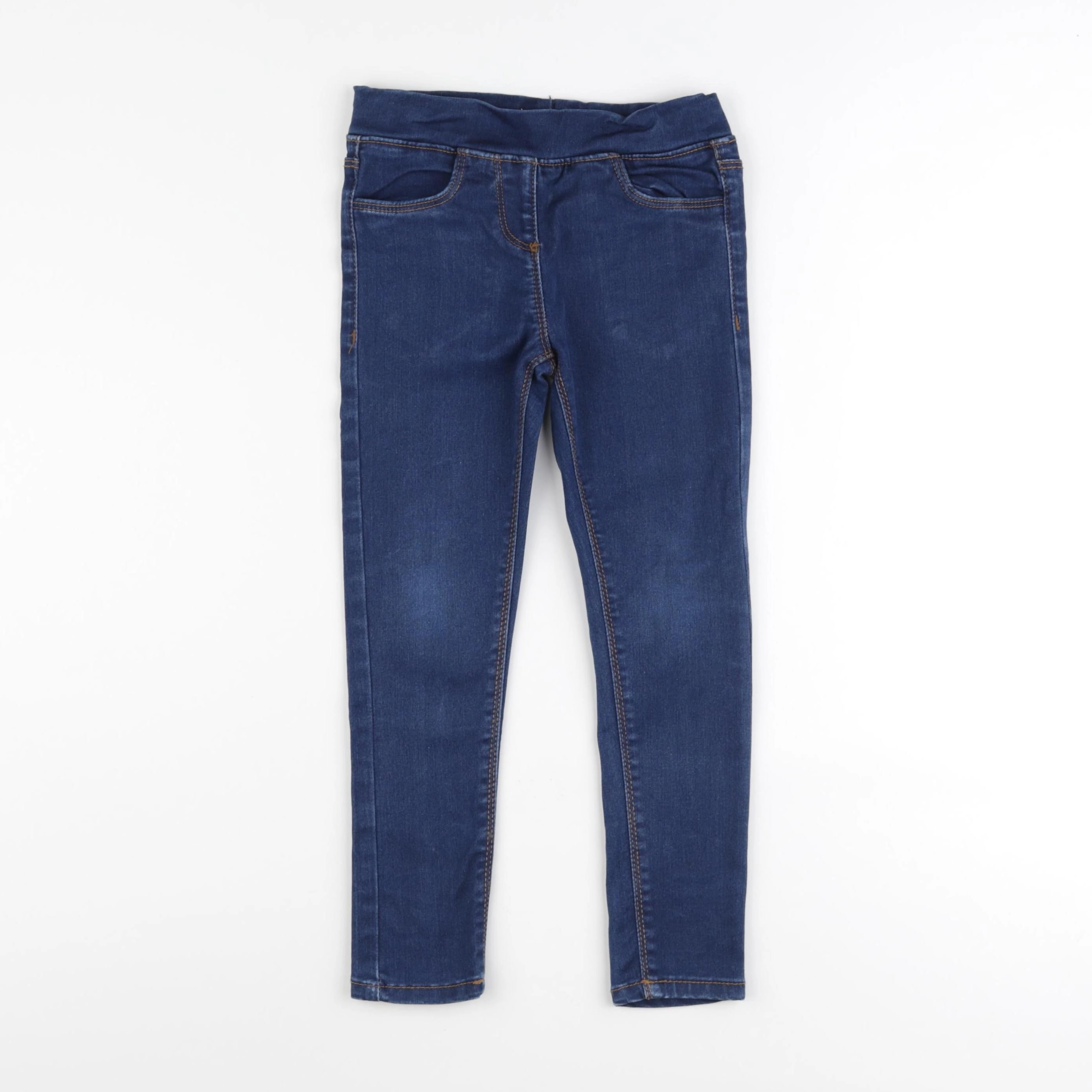 Vertbaudet - jegging bleu - 6 ans