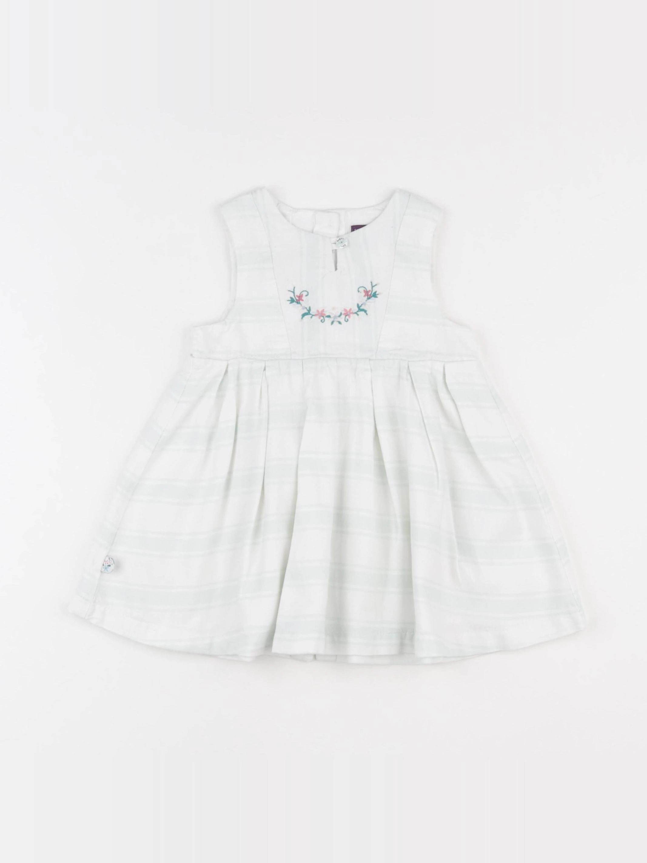 Sergent Major - robe blanc - 9 mois