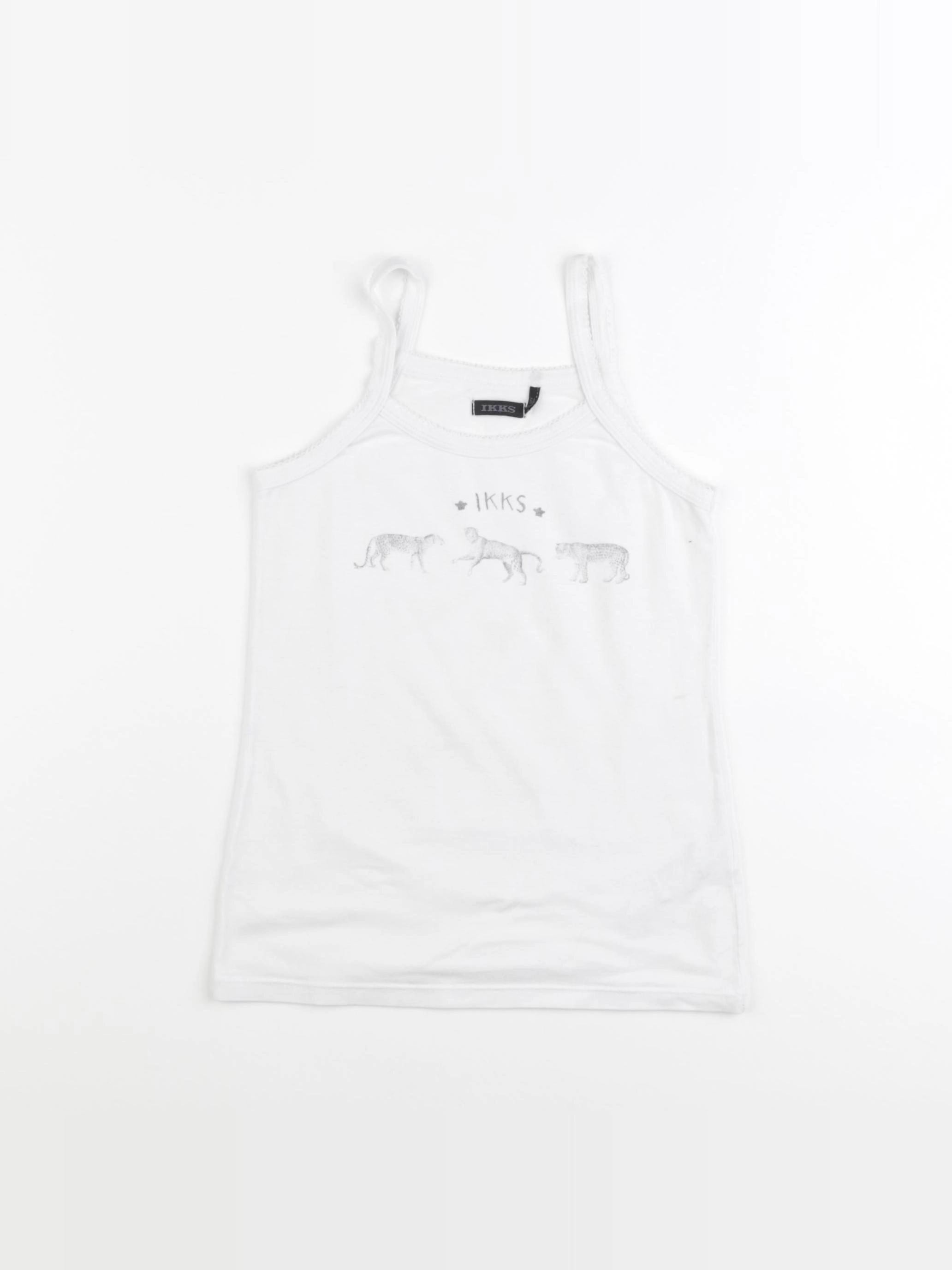 IKKS - maillot de corps blanc - 6 ans