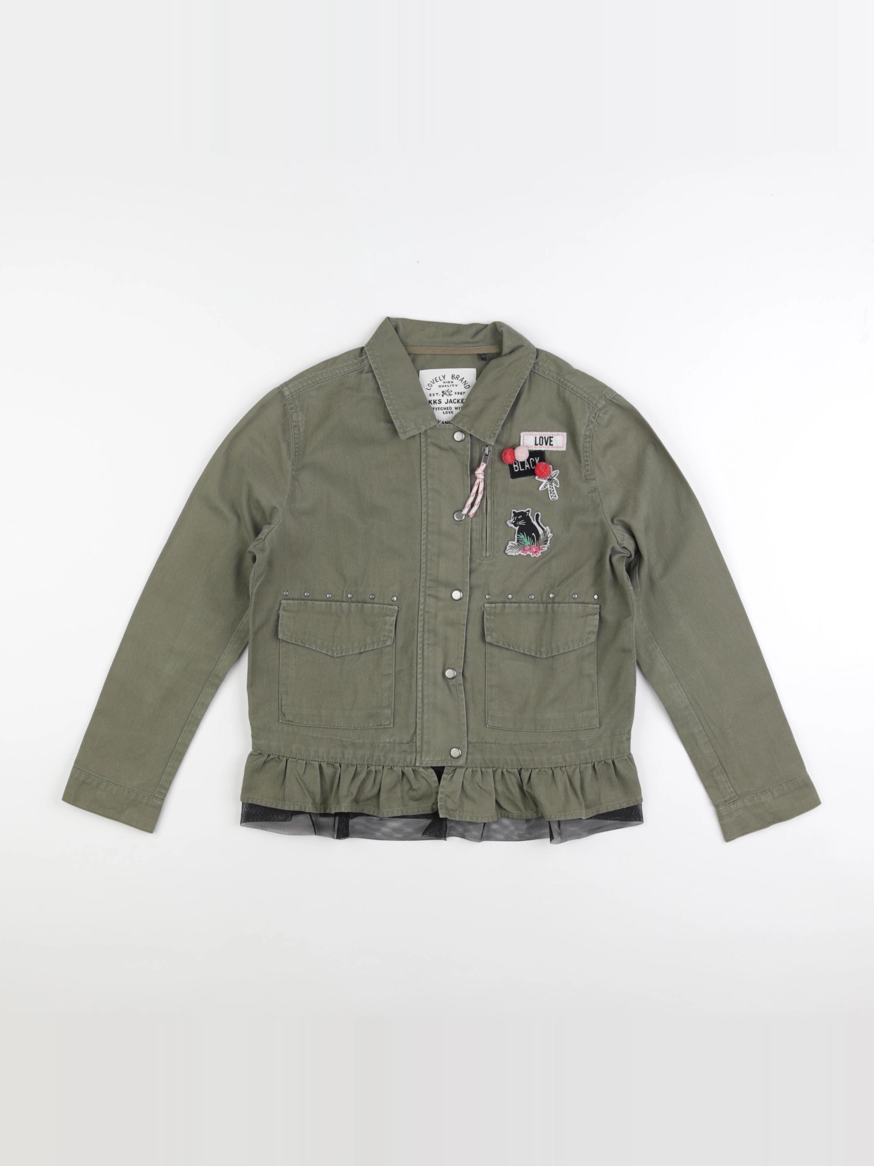 IKKS - veste vert - 10 ans