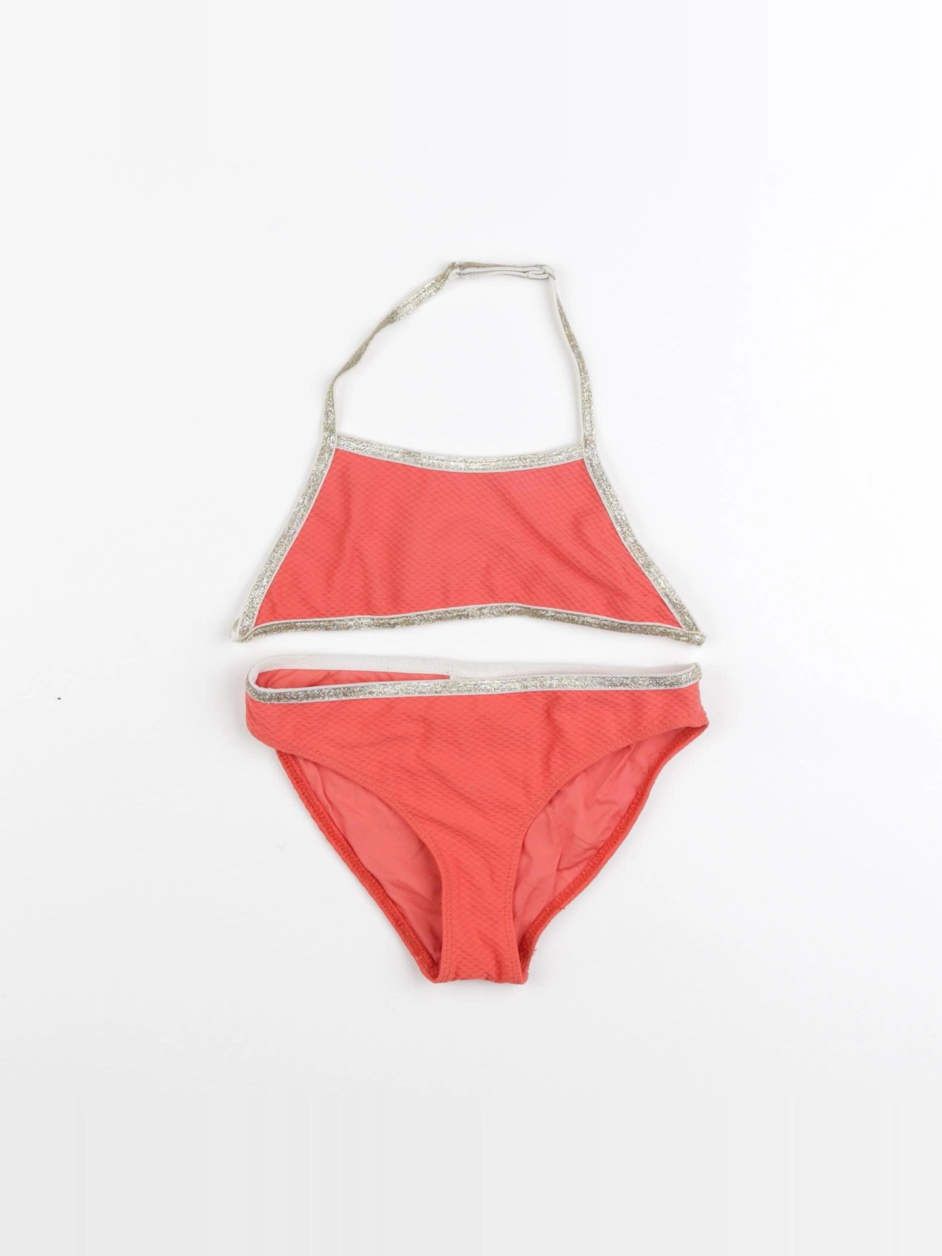 La Nouvelle  - maillot de bain rouge, or - 10 ans