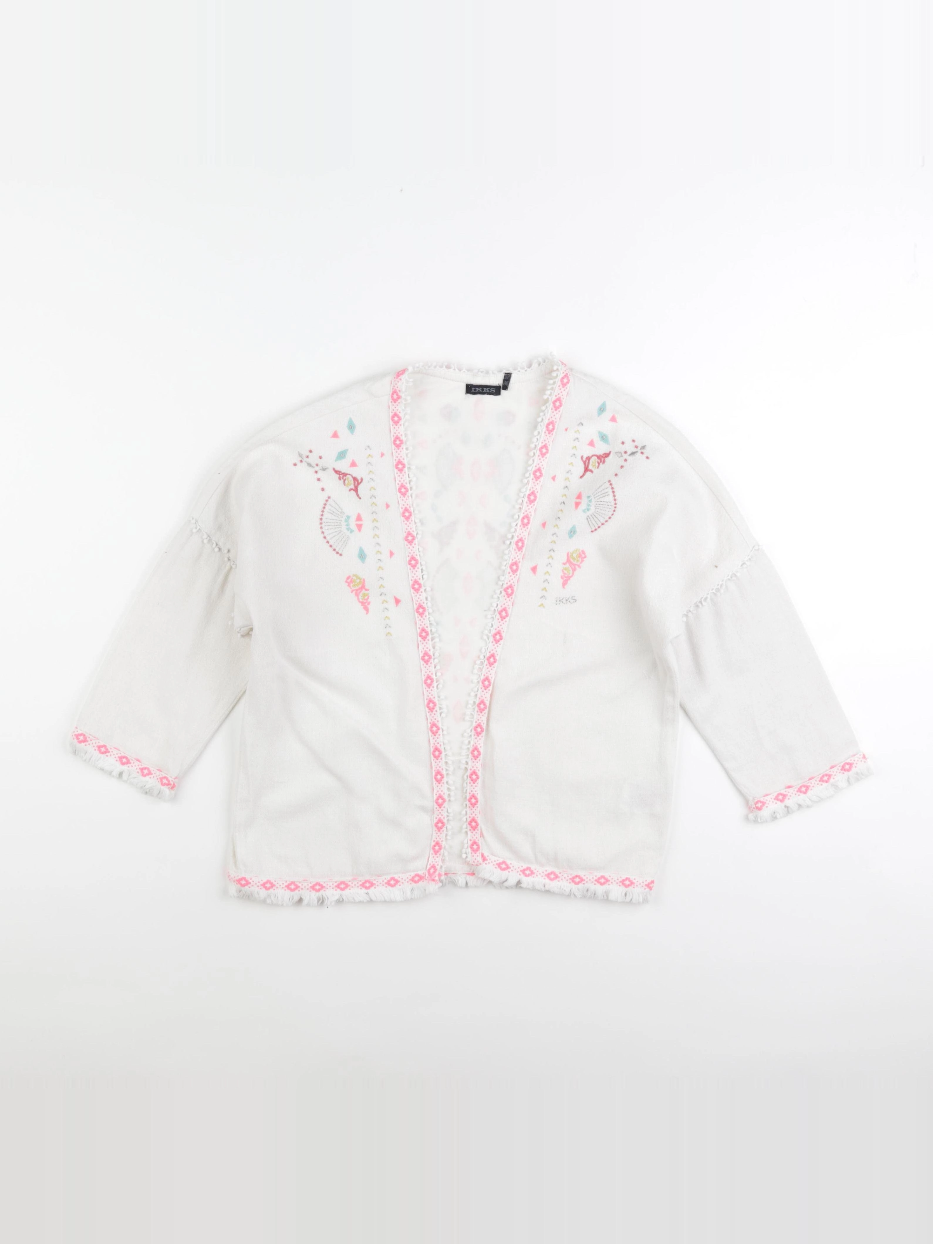 IKKS - gilet multicolore - 10 ans