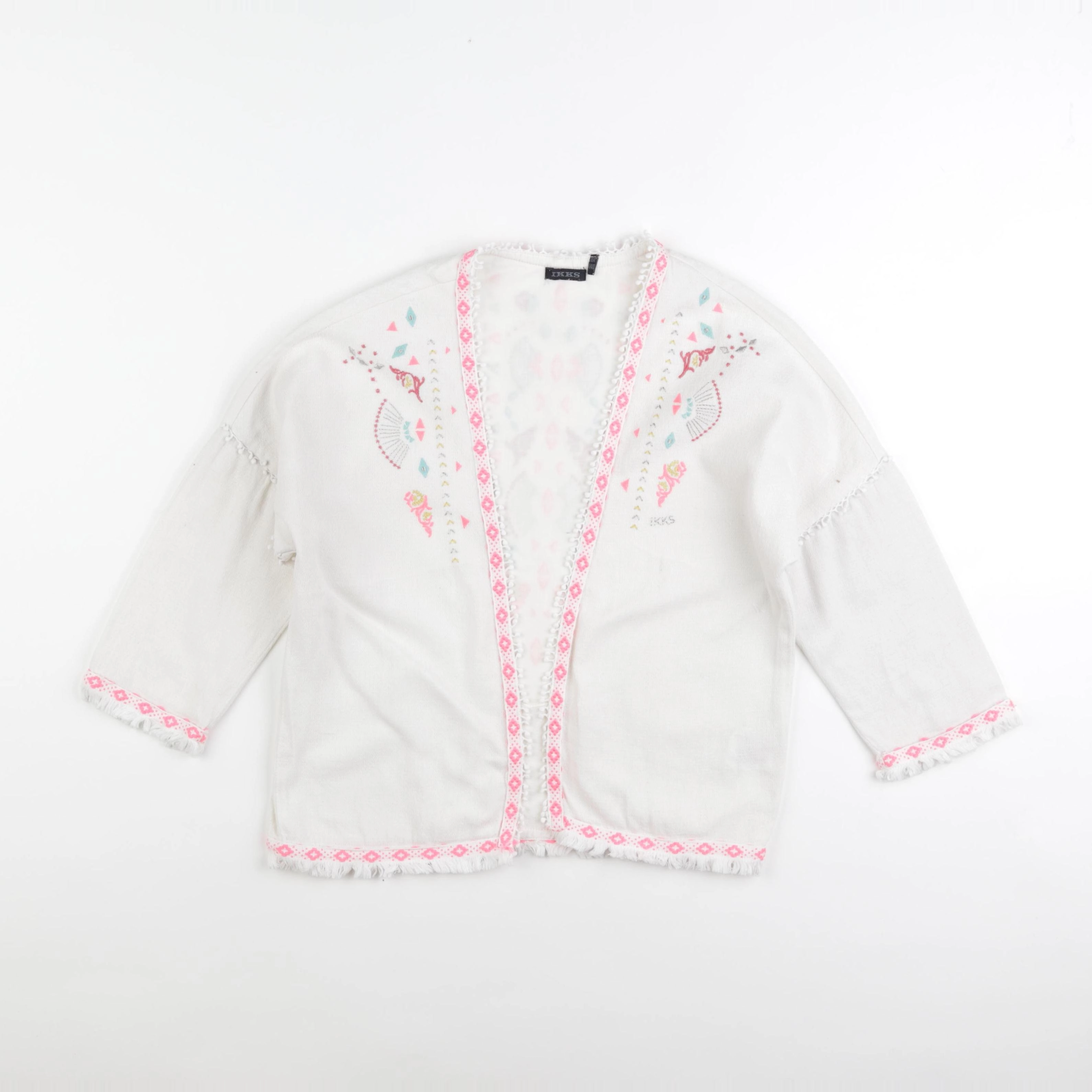 IKKS - gilet multicolore - 10 ans