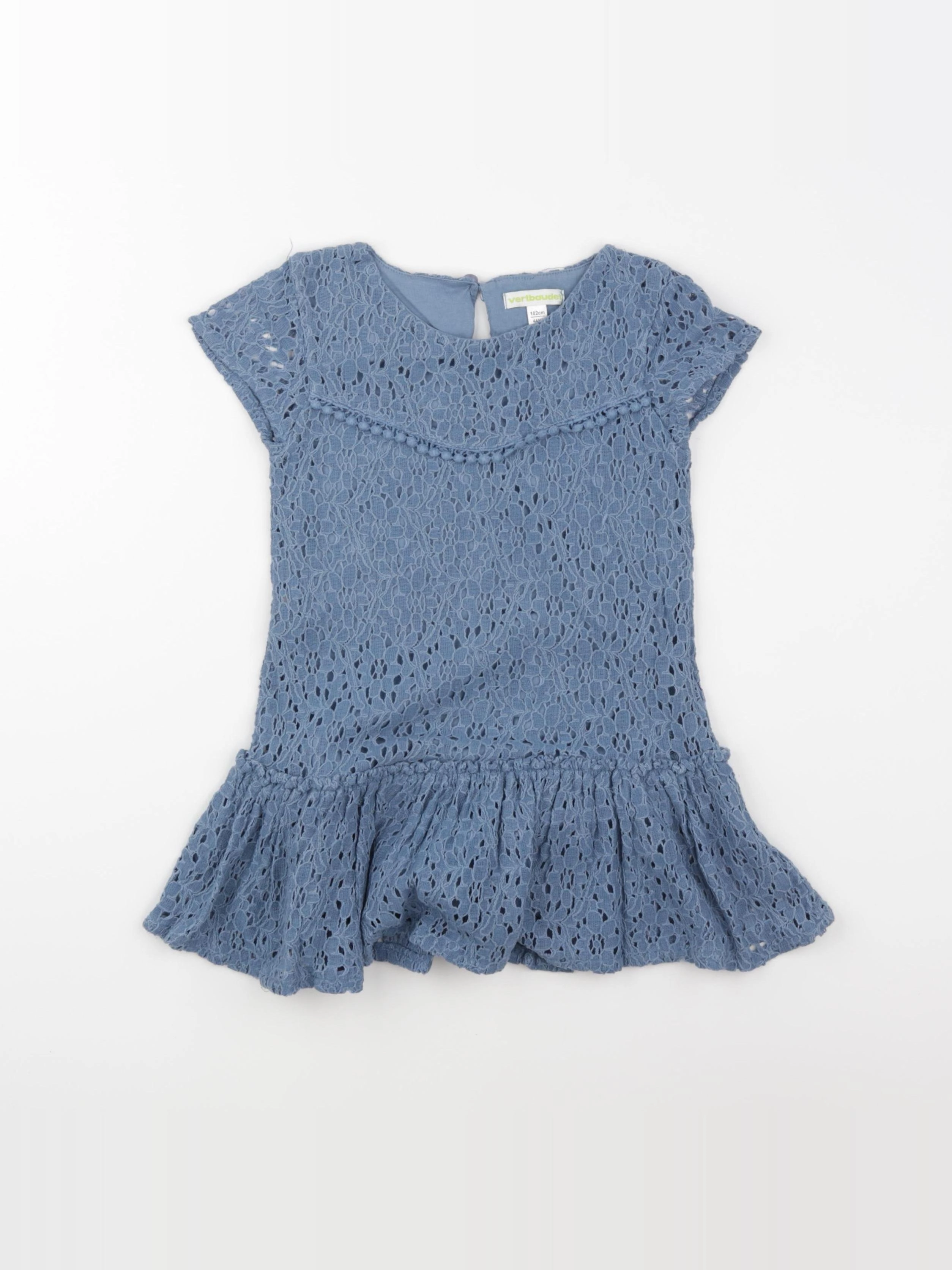 Vertbaudet - robe bleu - 4 ans
