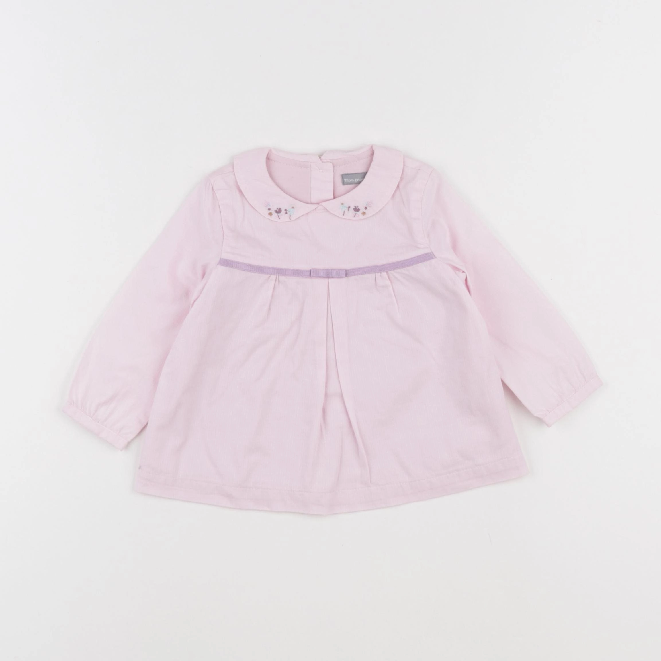 Sergent Major - blouse rose - 6 mois