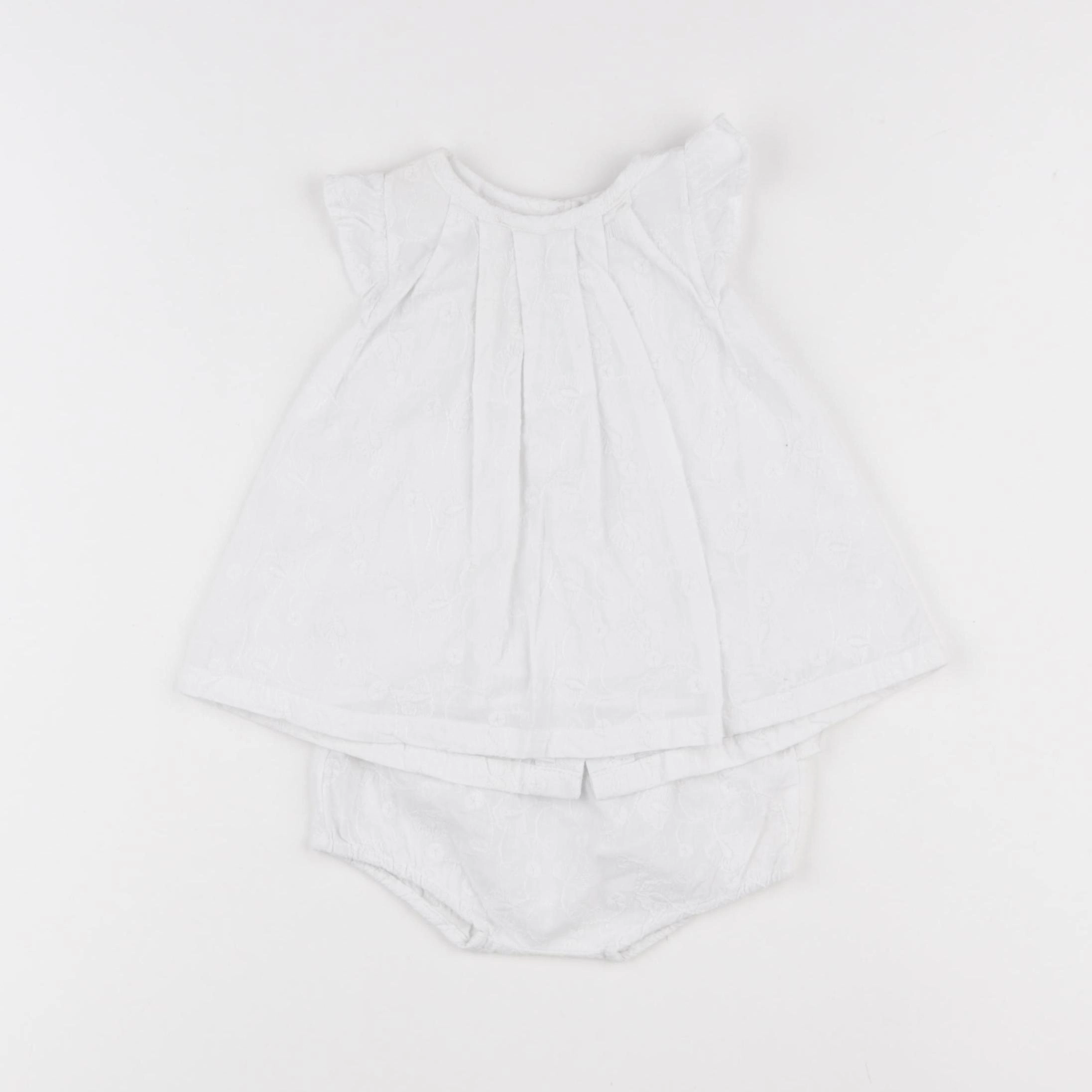 Absorba - robe blanc - 3 mois